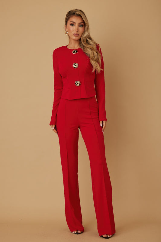 Elegant Outwear Two Piece Sets - Tigbul's Variety Fashion Shop