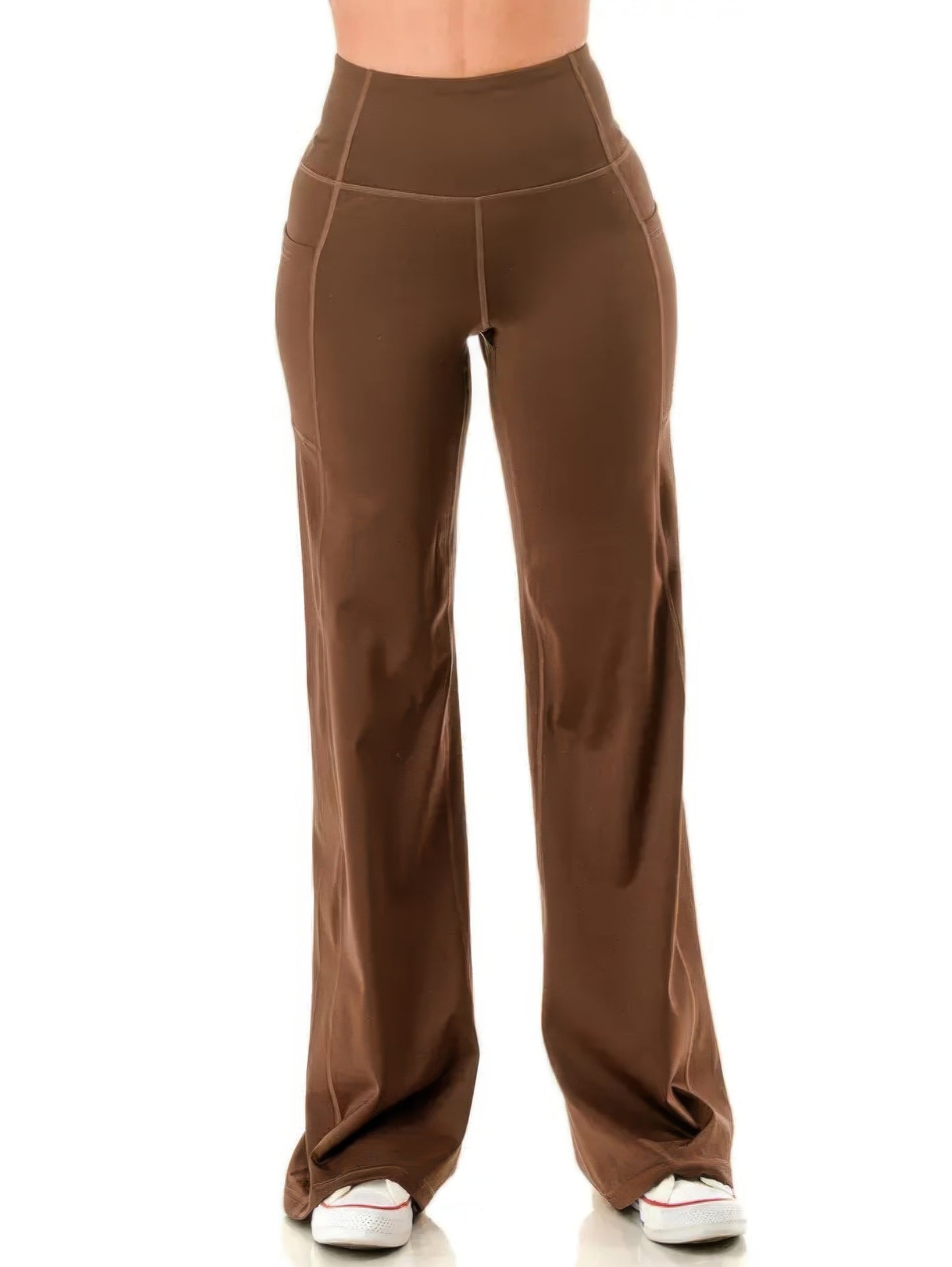 Wide Leg Flare Yoga Pants - Tigbul's Variety Fashion Shop
