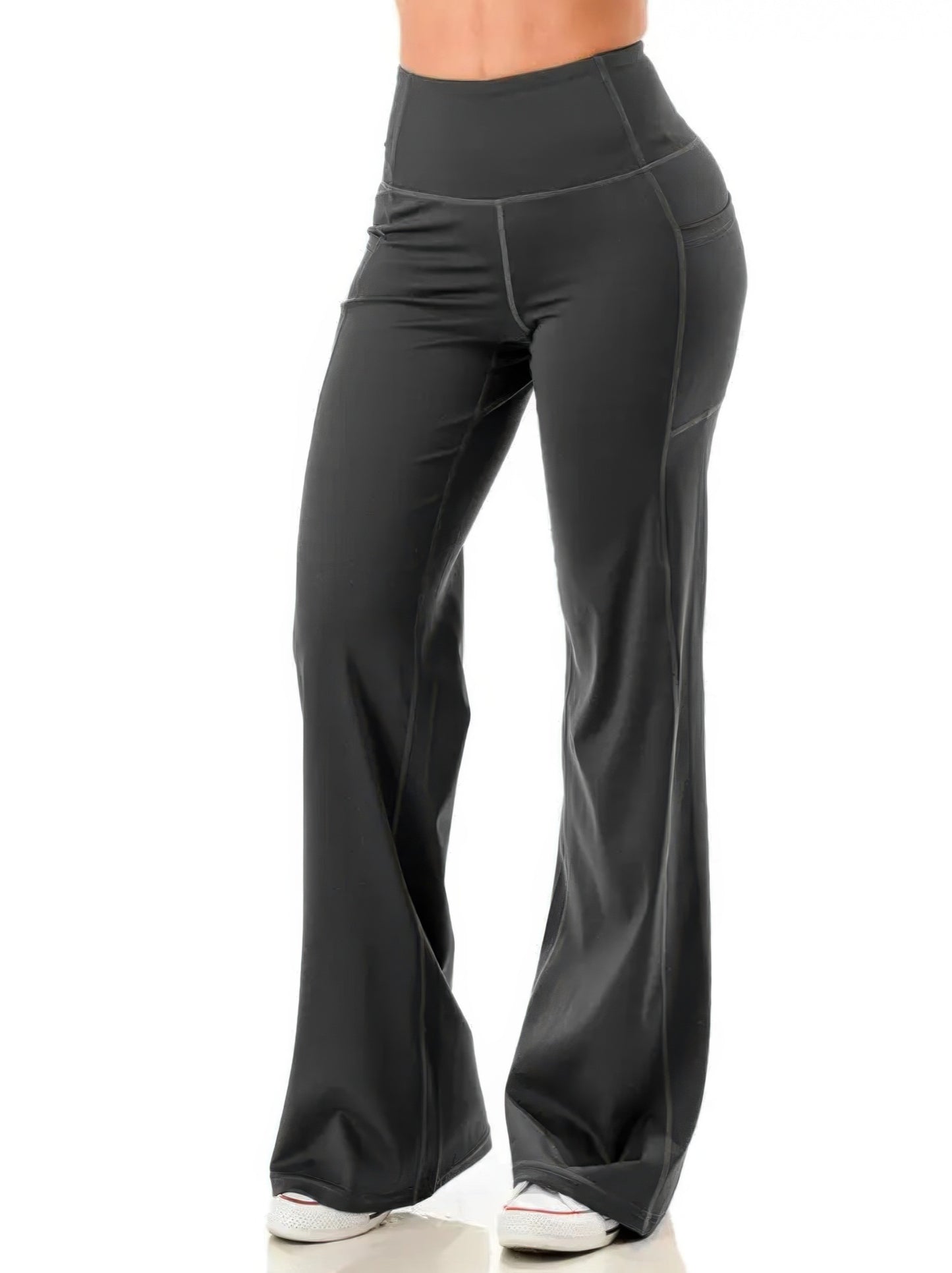 Wide Leg Flare Yoga Pants - Tigbul's Variety Fashion Shop