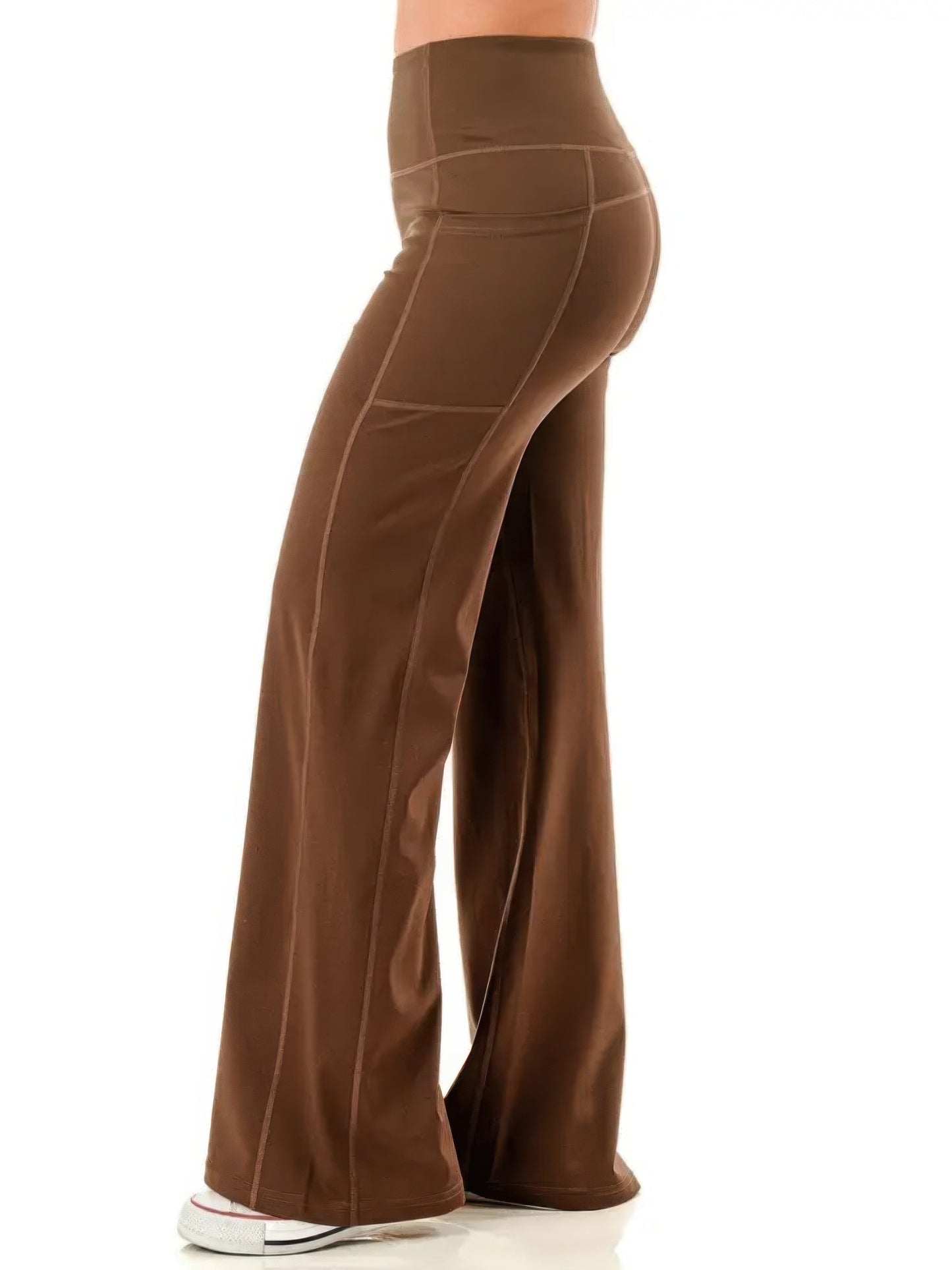 Wide Leg Flare Yoga Pants - Tigbul's Variety Fashion Shop