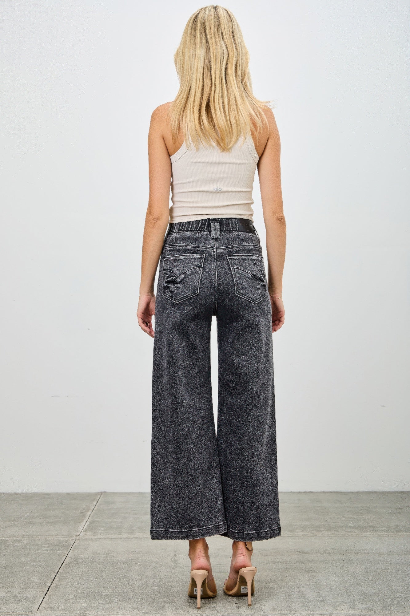 High Rise Wide Crop - Tigbul's Variety Fashion Shop