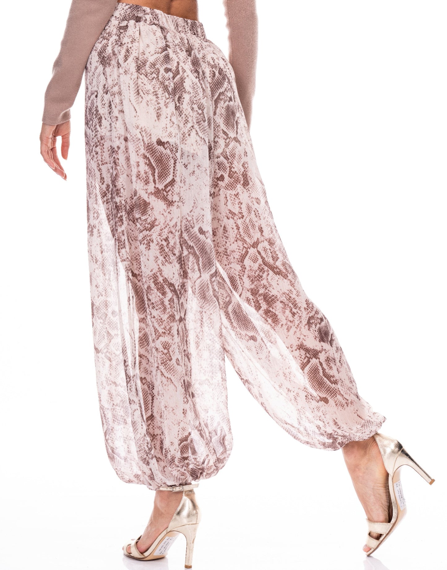 Snake Print Pants - Tigbul's Variety Fashion Shop