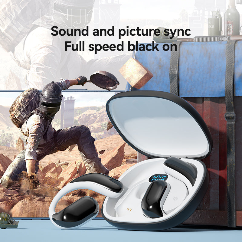 OWS over the ear wireless Bluetooth earphones with ultra long battery life and no in ear sports running earphones - Tigbul's Variety Fashion Shop