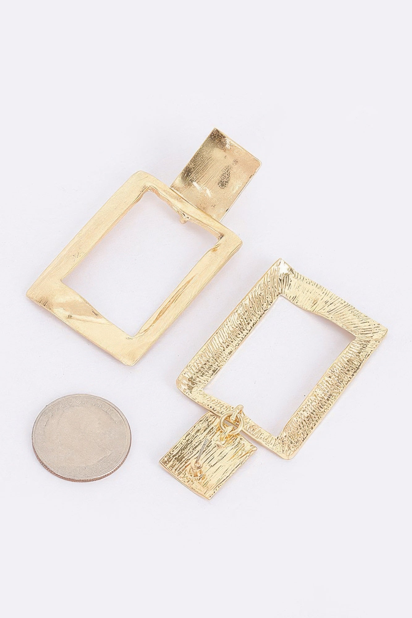 Gold Plated Metal Earring - Tigbul's Variety Fashion Shop