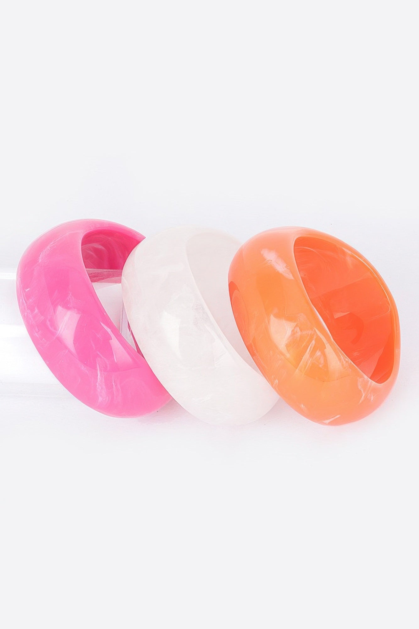 Multi Resin Bangle Bracelet - Tigbul's Variety Fashion Shop