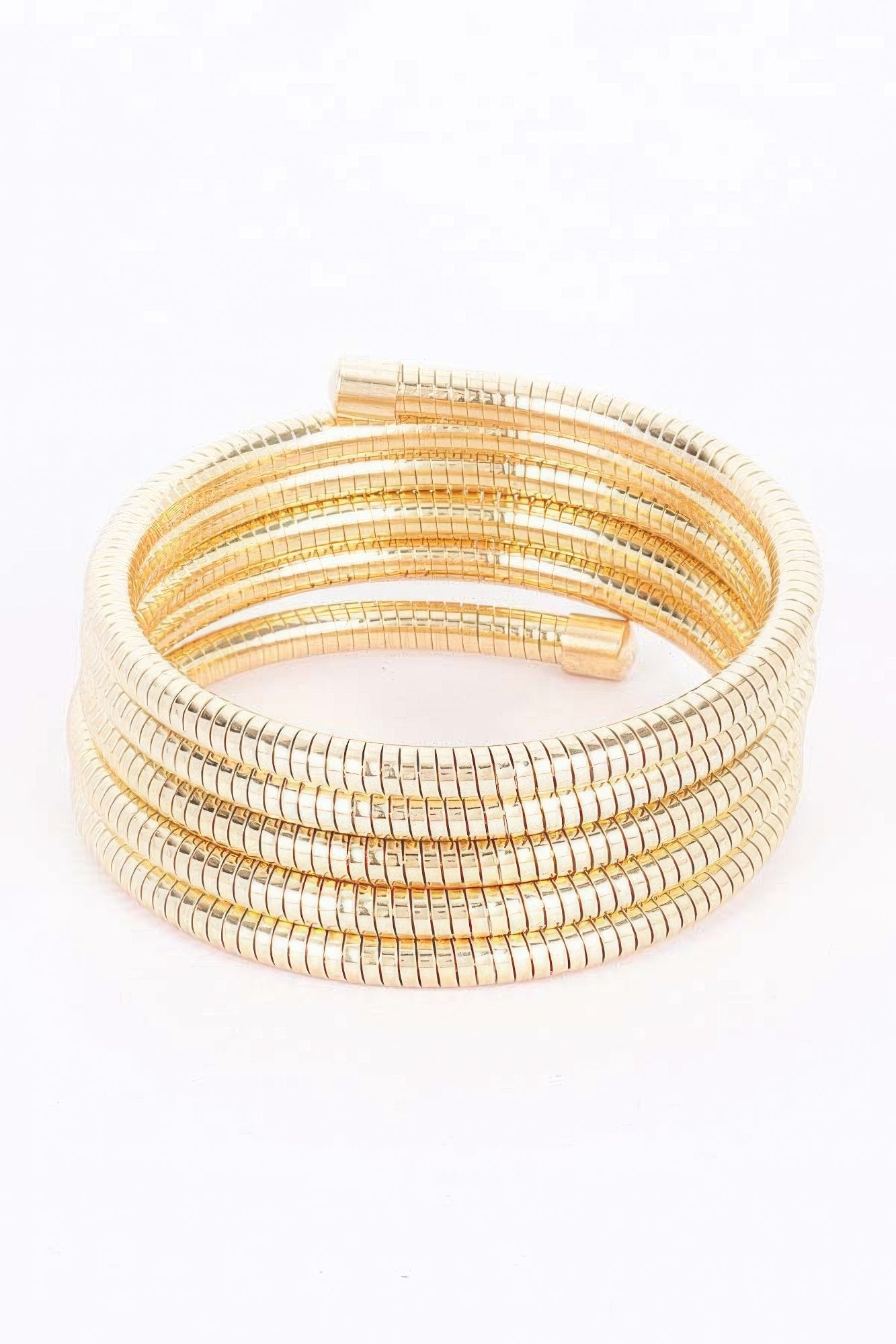 Multi Metal Spring Bracelet - Tigbul's Variety Fashion Shop