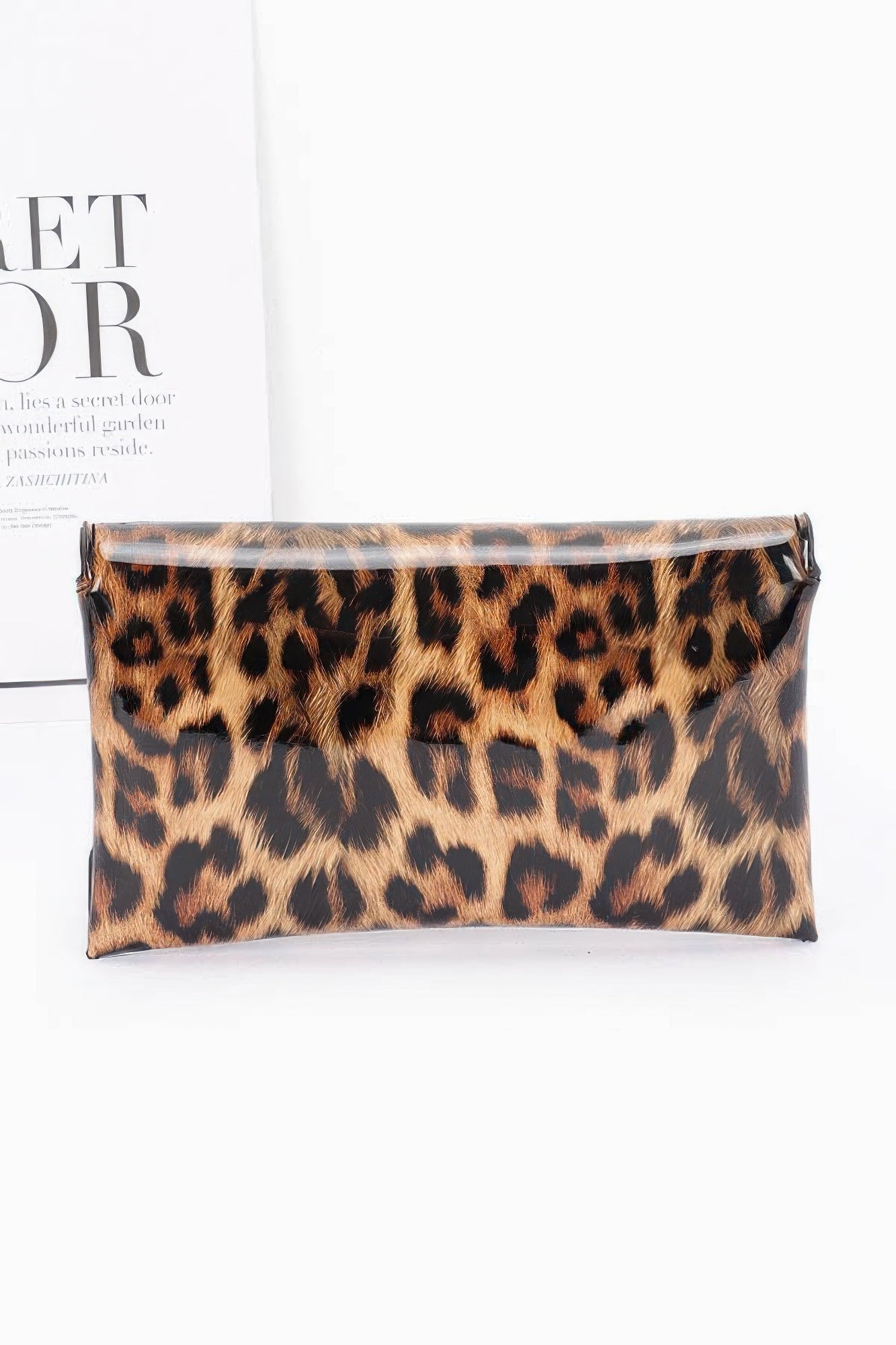 Enamel Envelope Clutch - Tigbul's Variety Fashion Shop