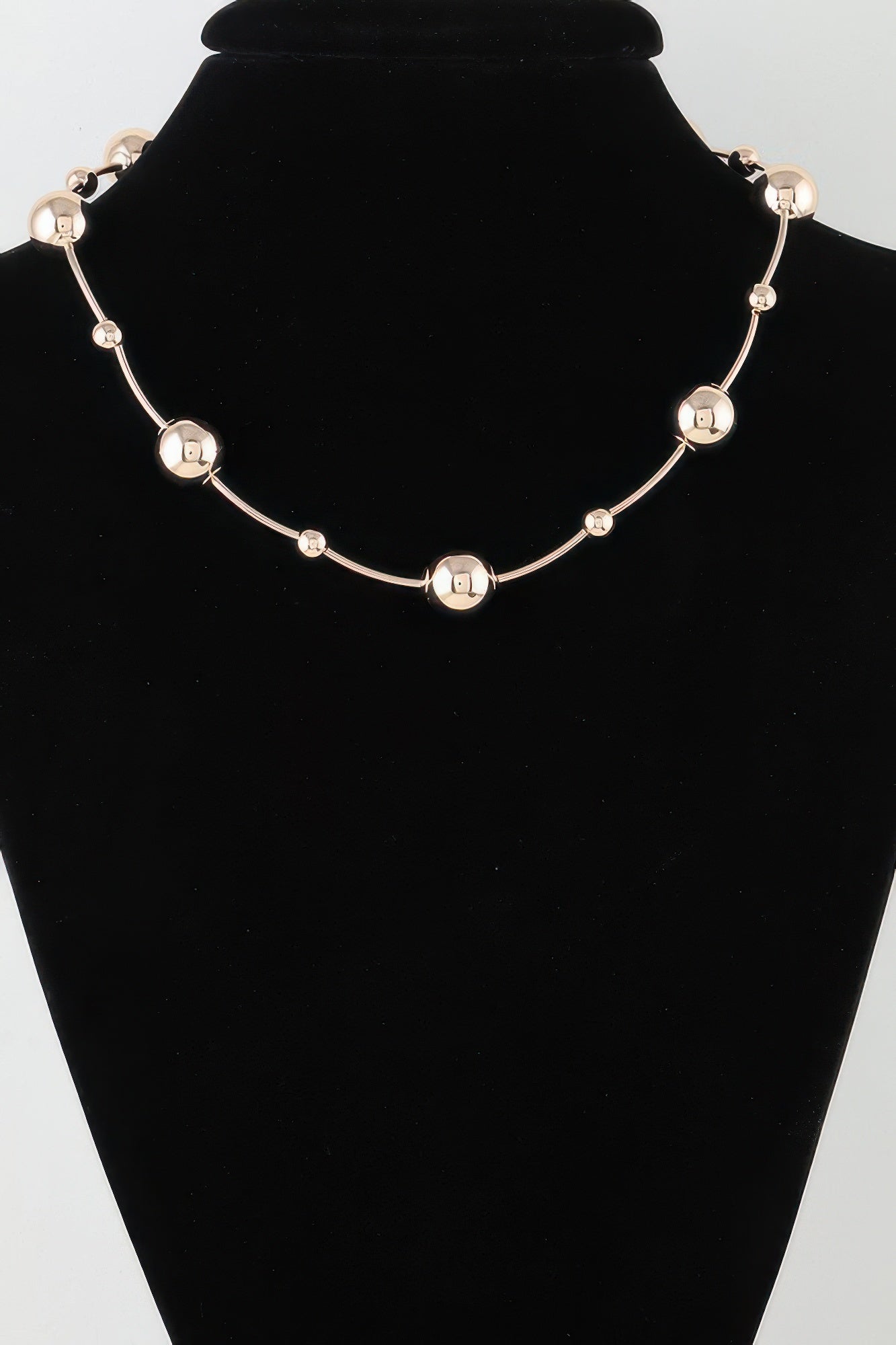 Multi Shiny Orb Necklace - Tigbul's Variety Fashion Shop