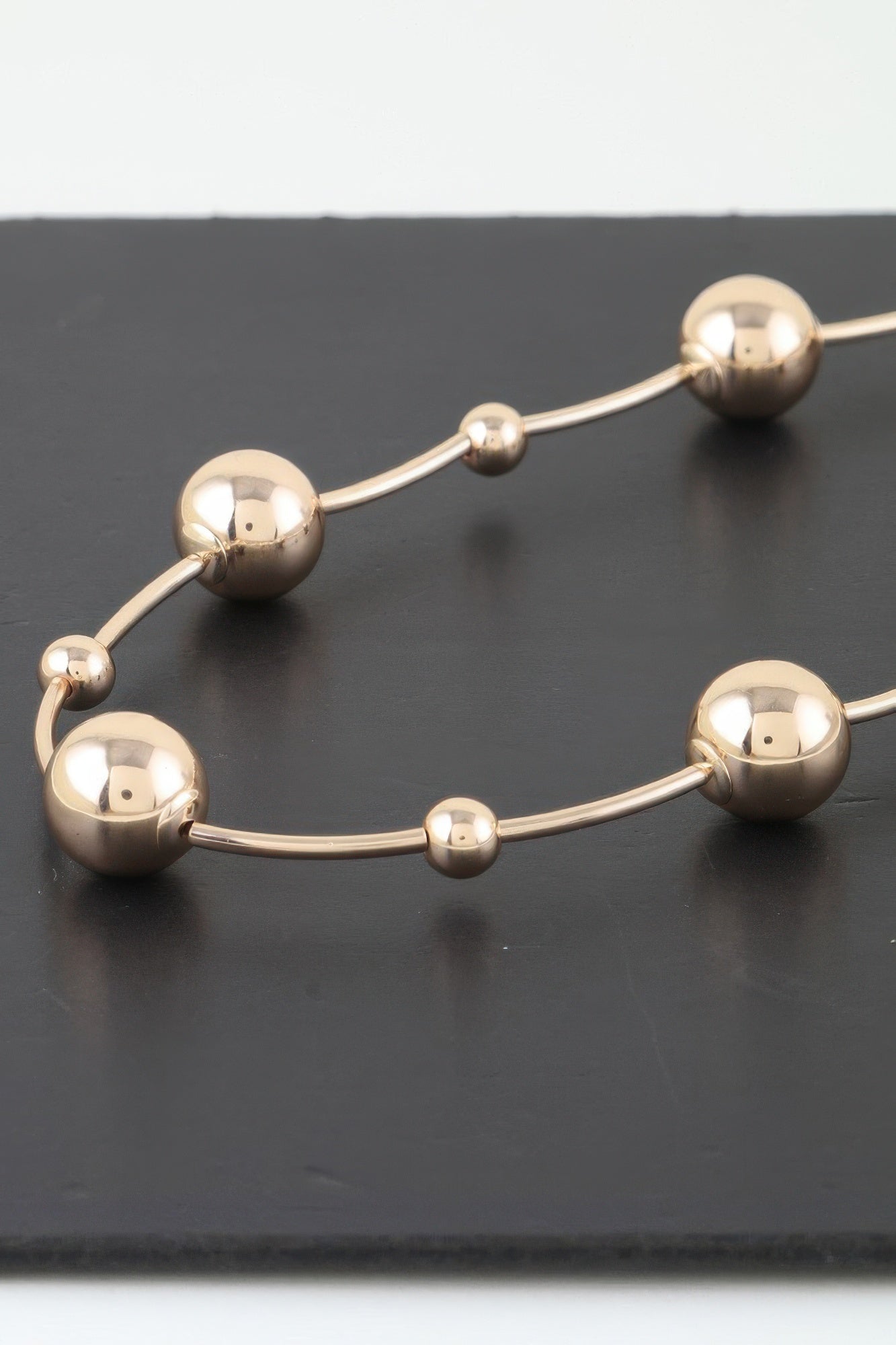 Multi Shiny Orb Necklace - Tigbul's Variety Fashion Shop
