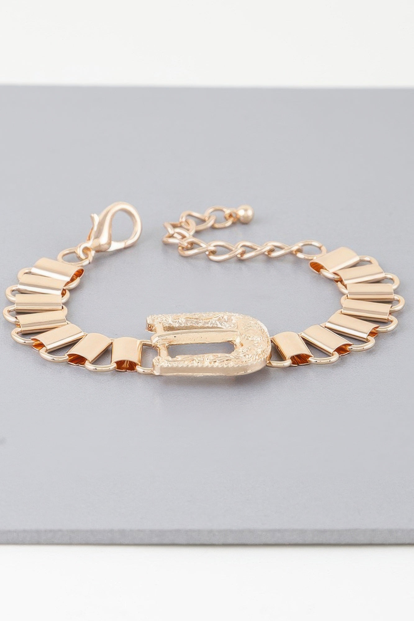 Statement Buckle Belt Bracelet - Tigbul's Variety Fashion Shop