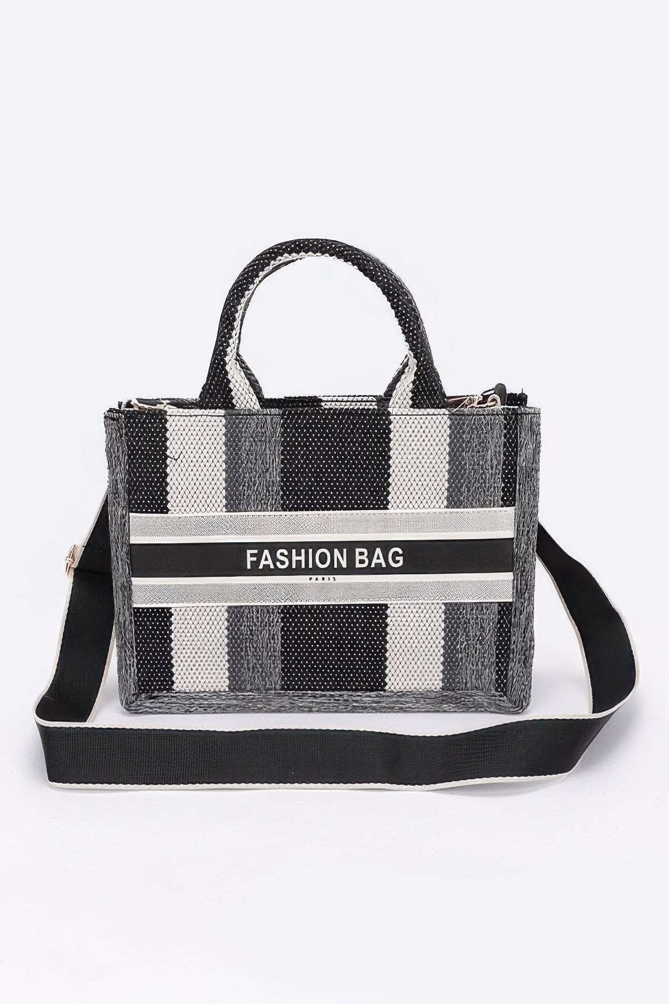 Pleated Faux Leather Crossbody Bag - Tigbul's Variety Fashion Shop