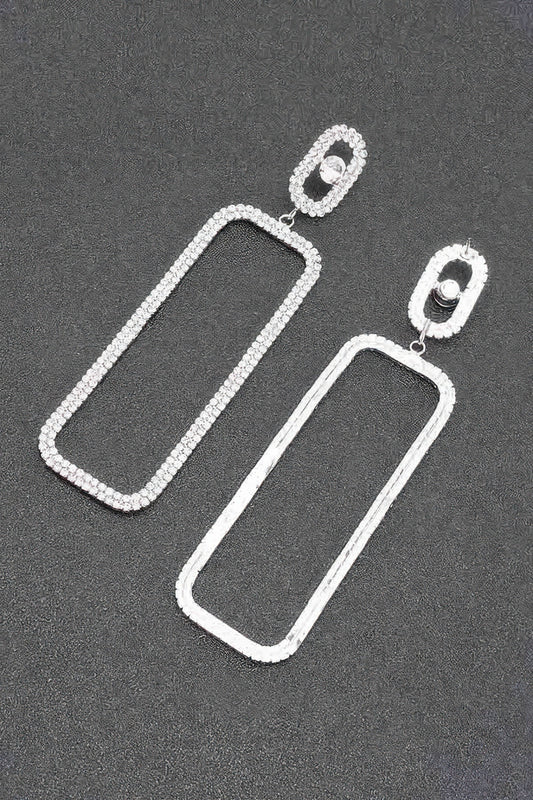 Rhinestone Earring - Tigbul's Variety Fashion Shop