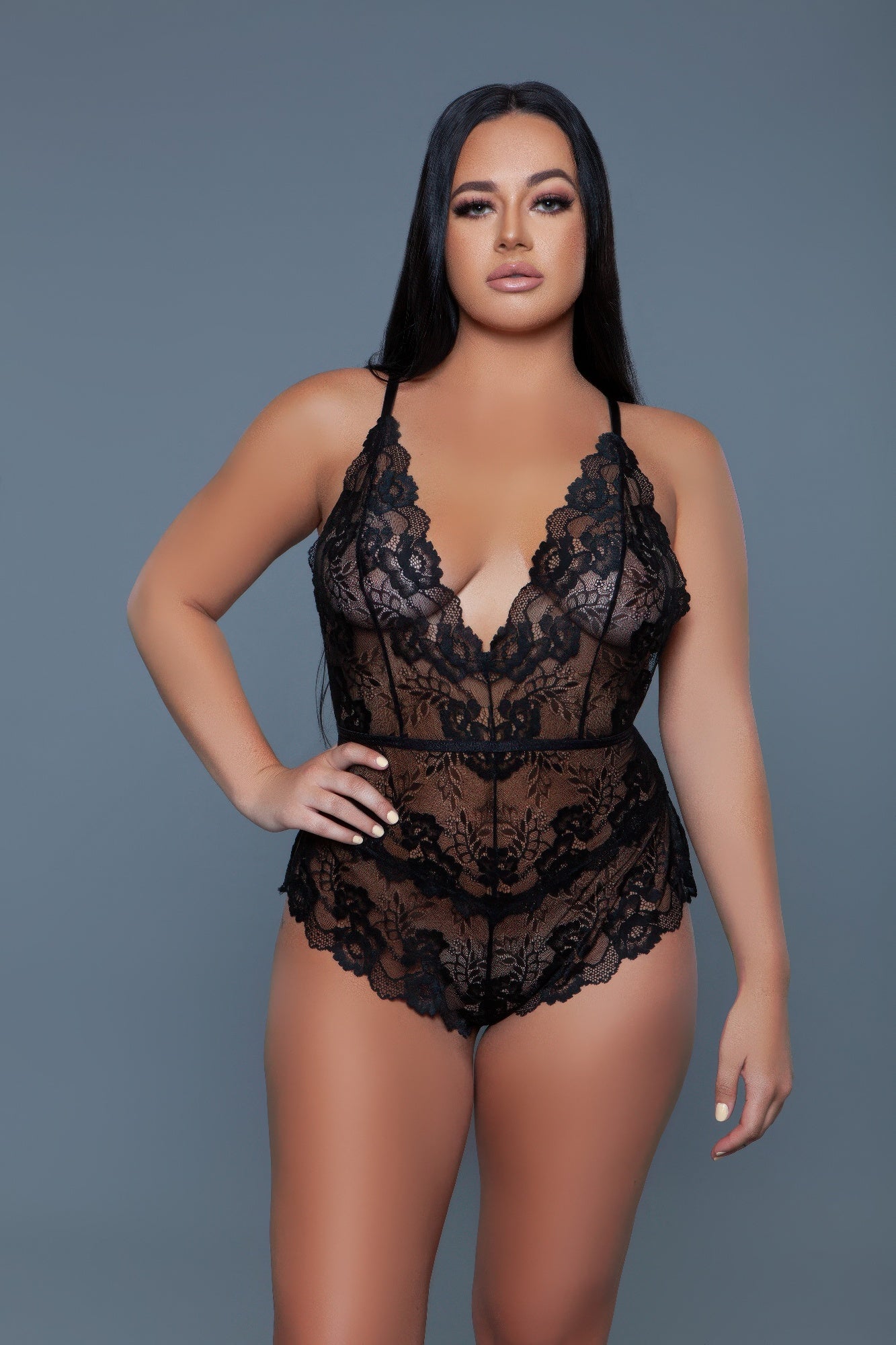 Jolene Black Lingerie Bodysuit - Tigbul's Variety Fashion Shop