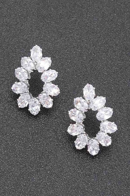 Rhinestone Earrings - Tigbul's Variety Fashion Shop