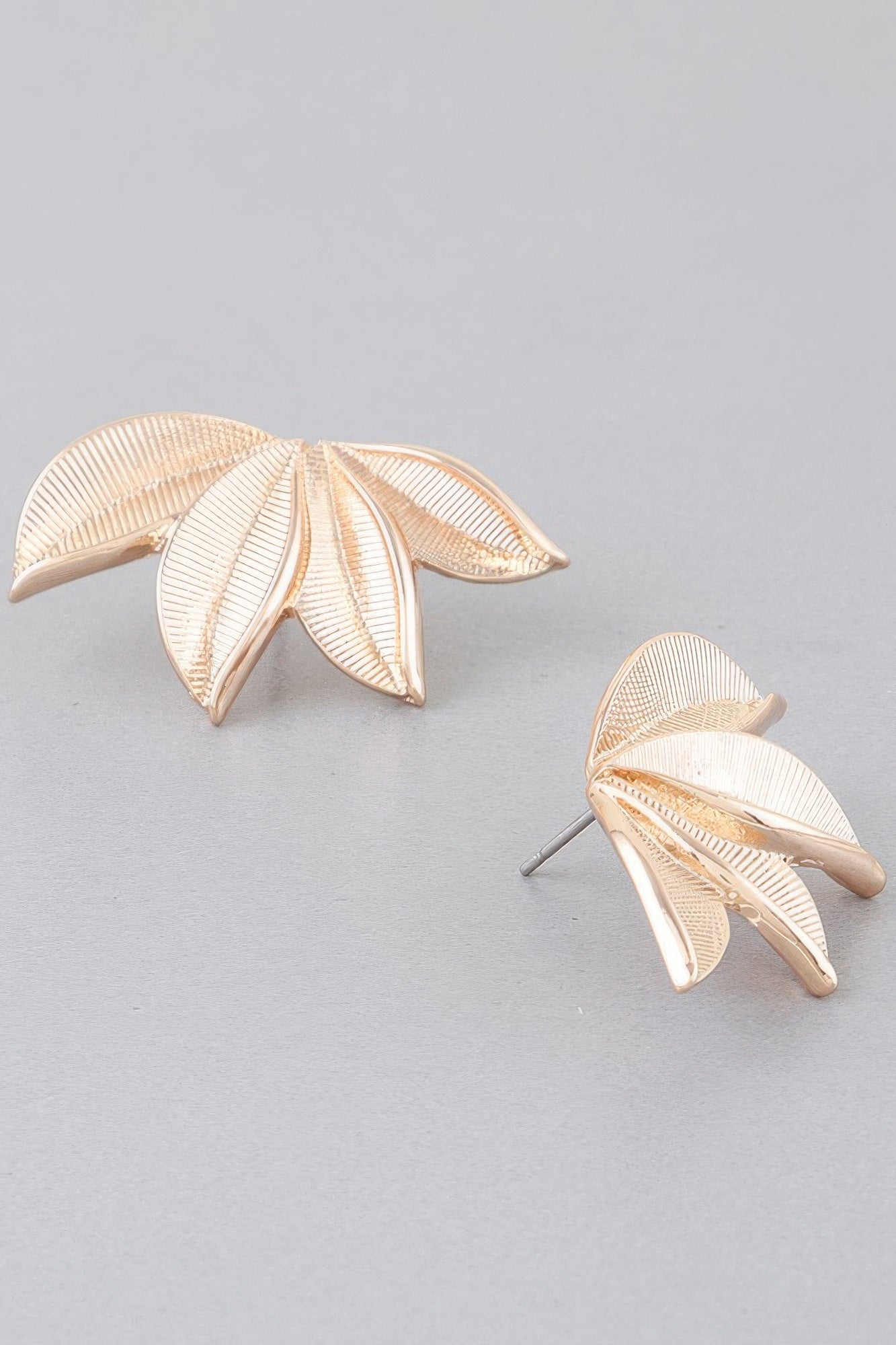 Multi Leaf Stud Earrings - Tigbul's Variety Fashion Shop
