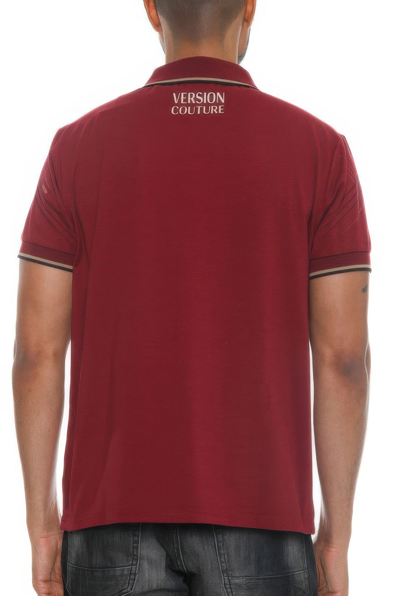 Version Couture Polo Button Down Shirt - Tigbul's Variety Fashion Shop