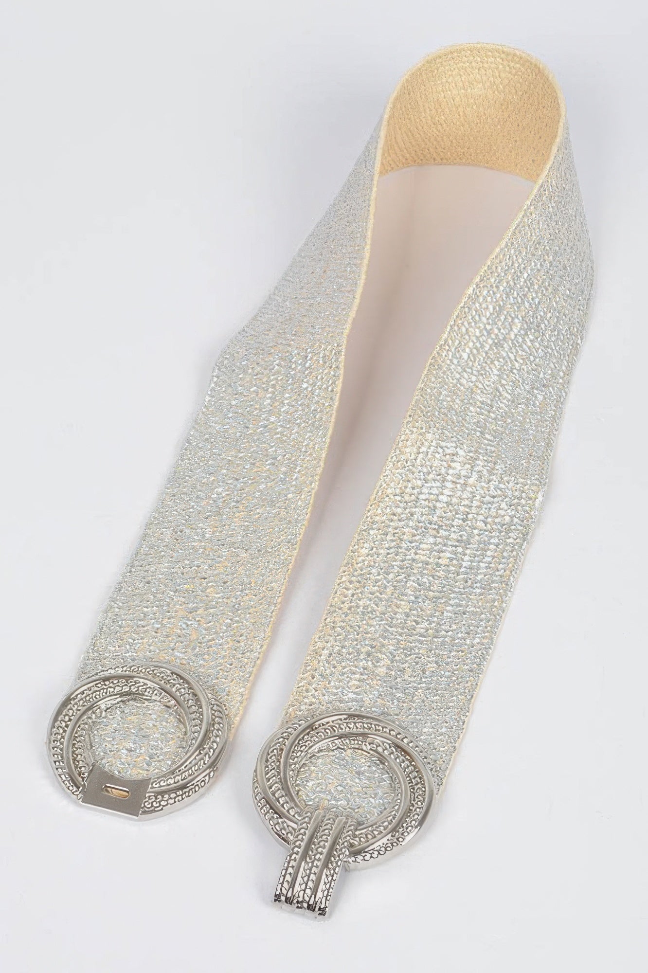 Double Metal Buckle Elastic Belt - Tigbul's Variety Fashion Shop