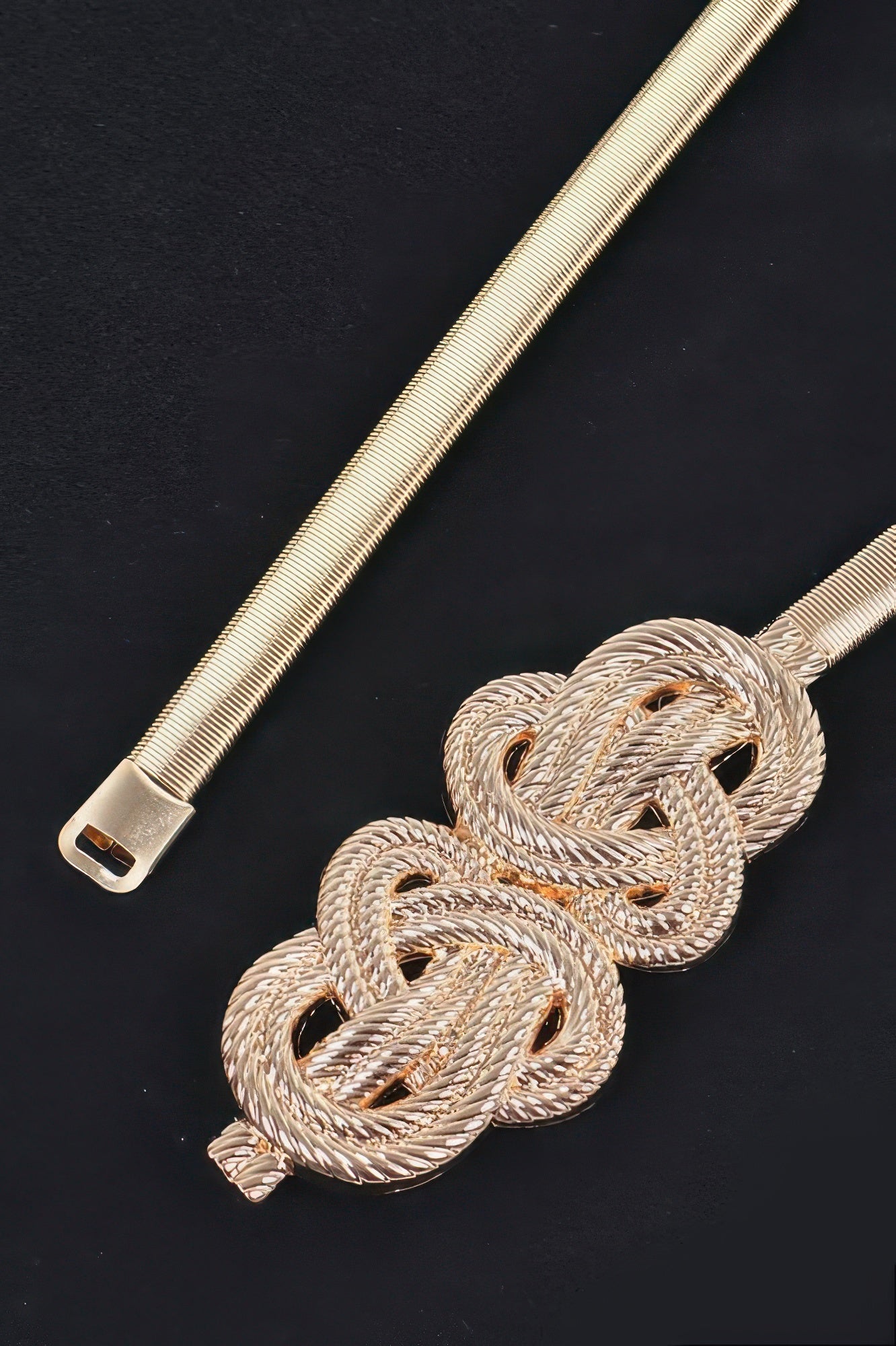 Two Buckle Spring Belt - Tigbul's Variety Fashion Shop