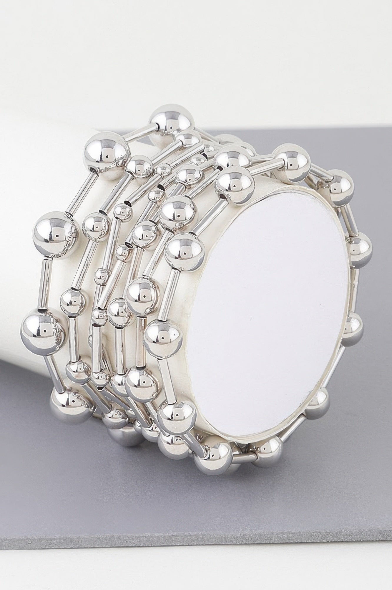 Multi Beaded Bar Bracelet - Tigbul's Variety Fashion Shop