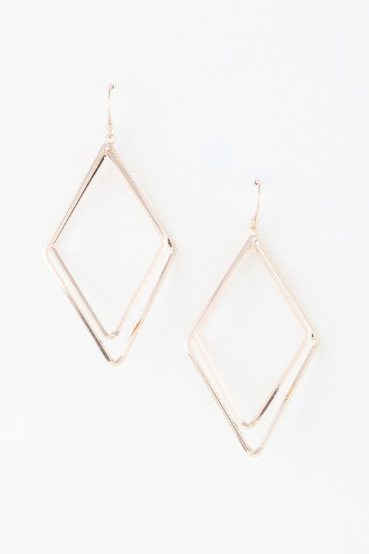 Geometric Elegance Earrings - Tigbul's Variety Fashion Shop