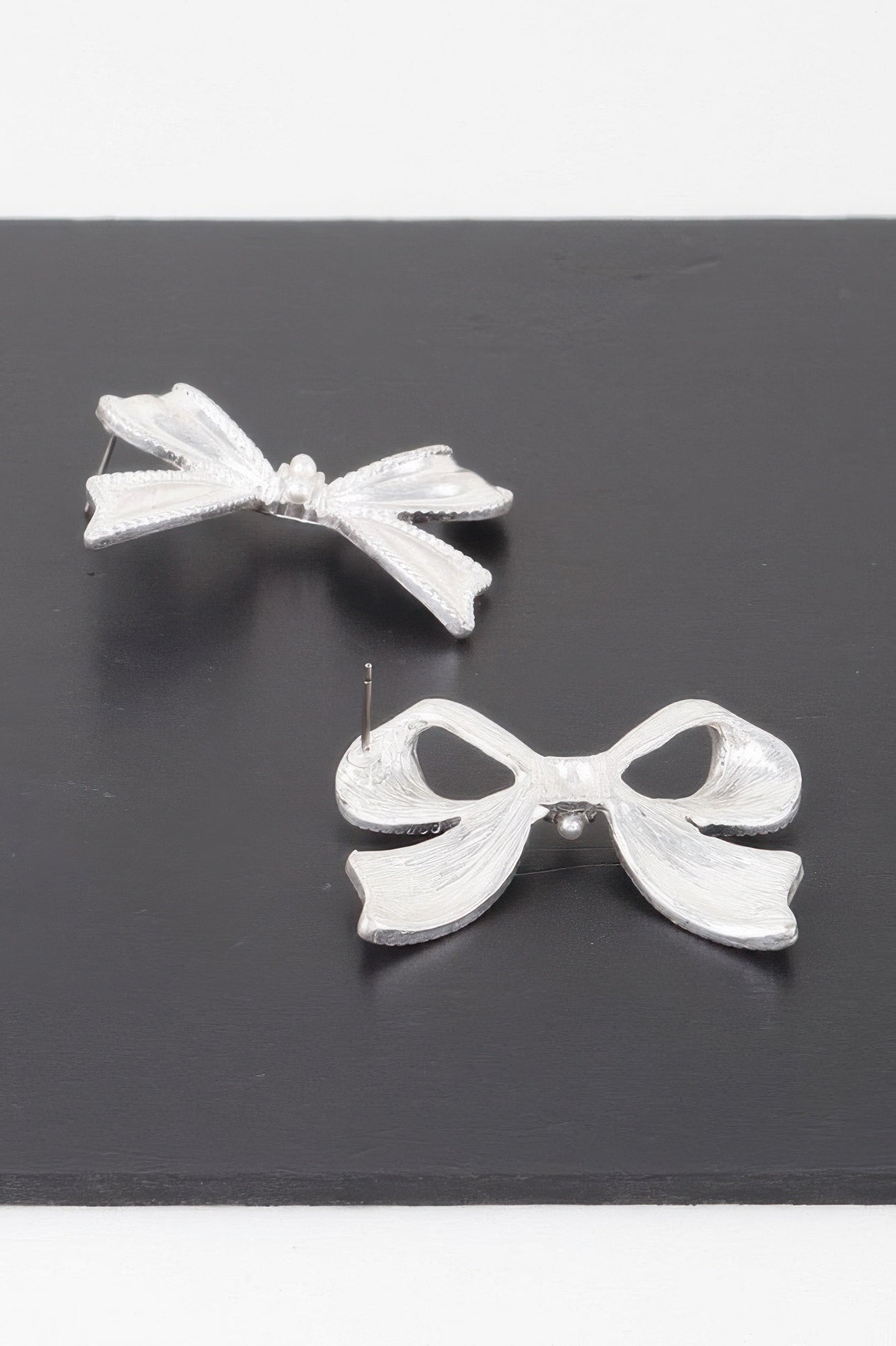 Luxury Pearl Ribbon Earrings - Tigbul's Variety Fashion Shop