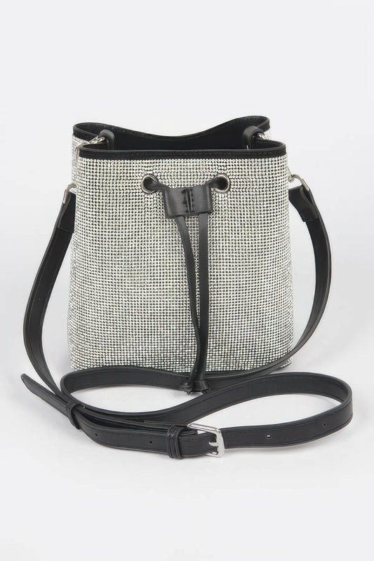 Rhinestone Bucket Bag - Tigbul's Variety Fashion Shop