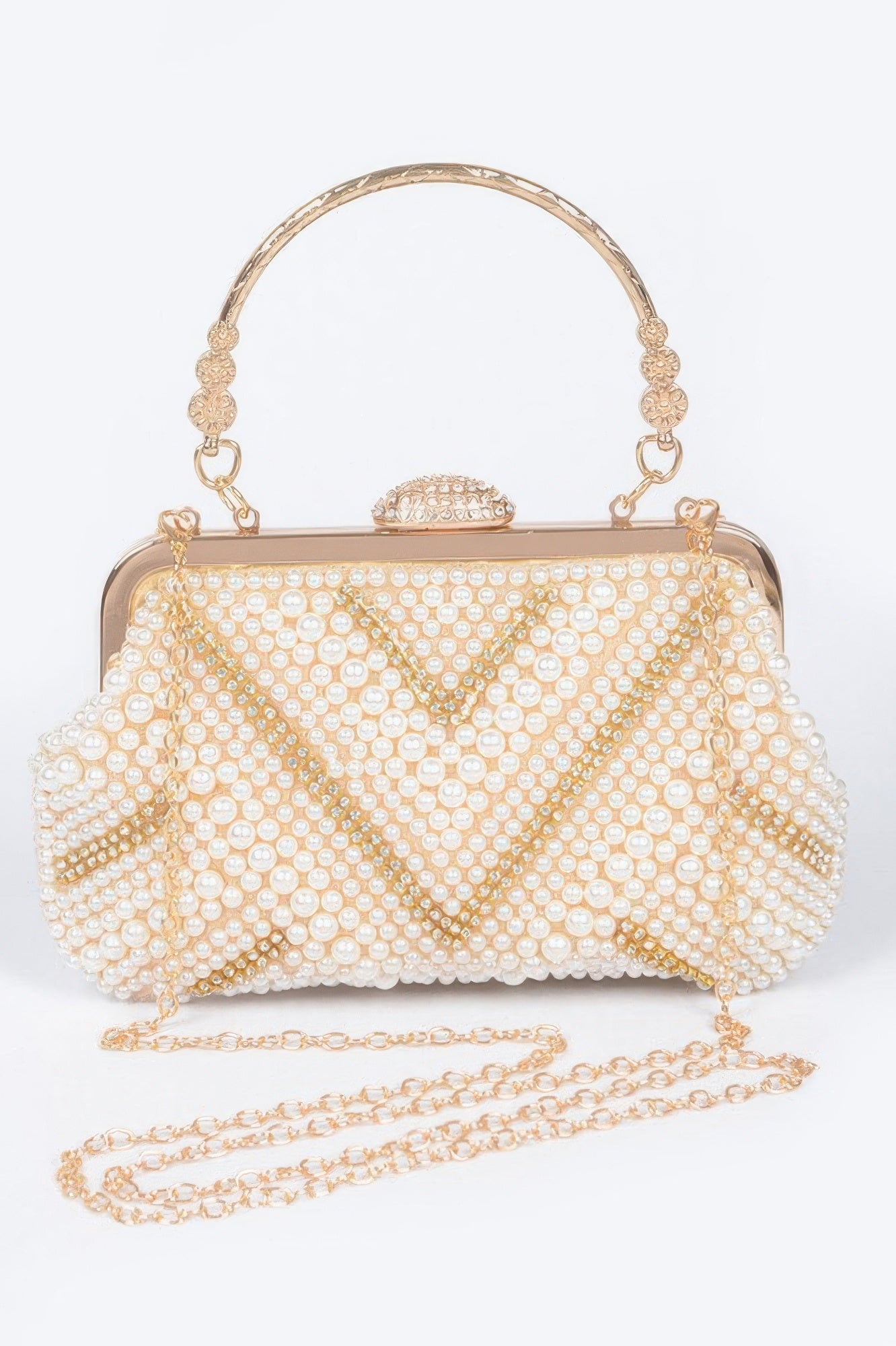 Pearl Party Clutch - Tigbul's Variety Fashion Shop
