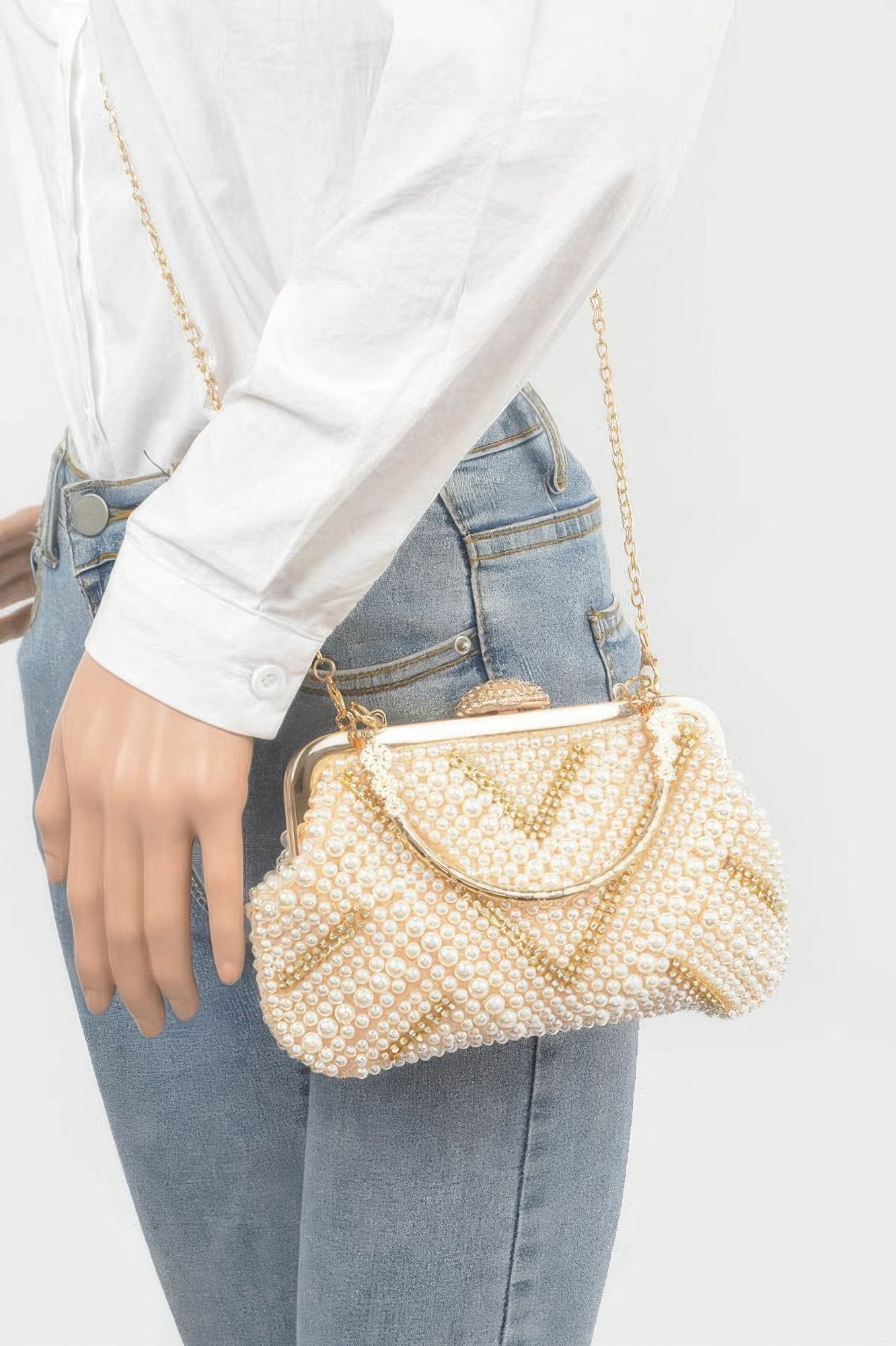Pearl Party Clutch - Tigbul's Variety Fashion Shop