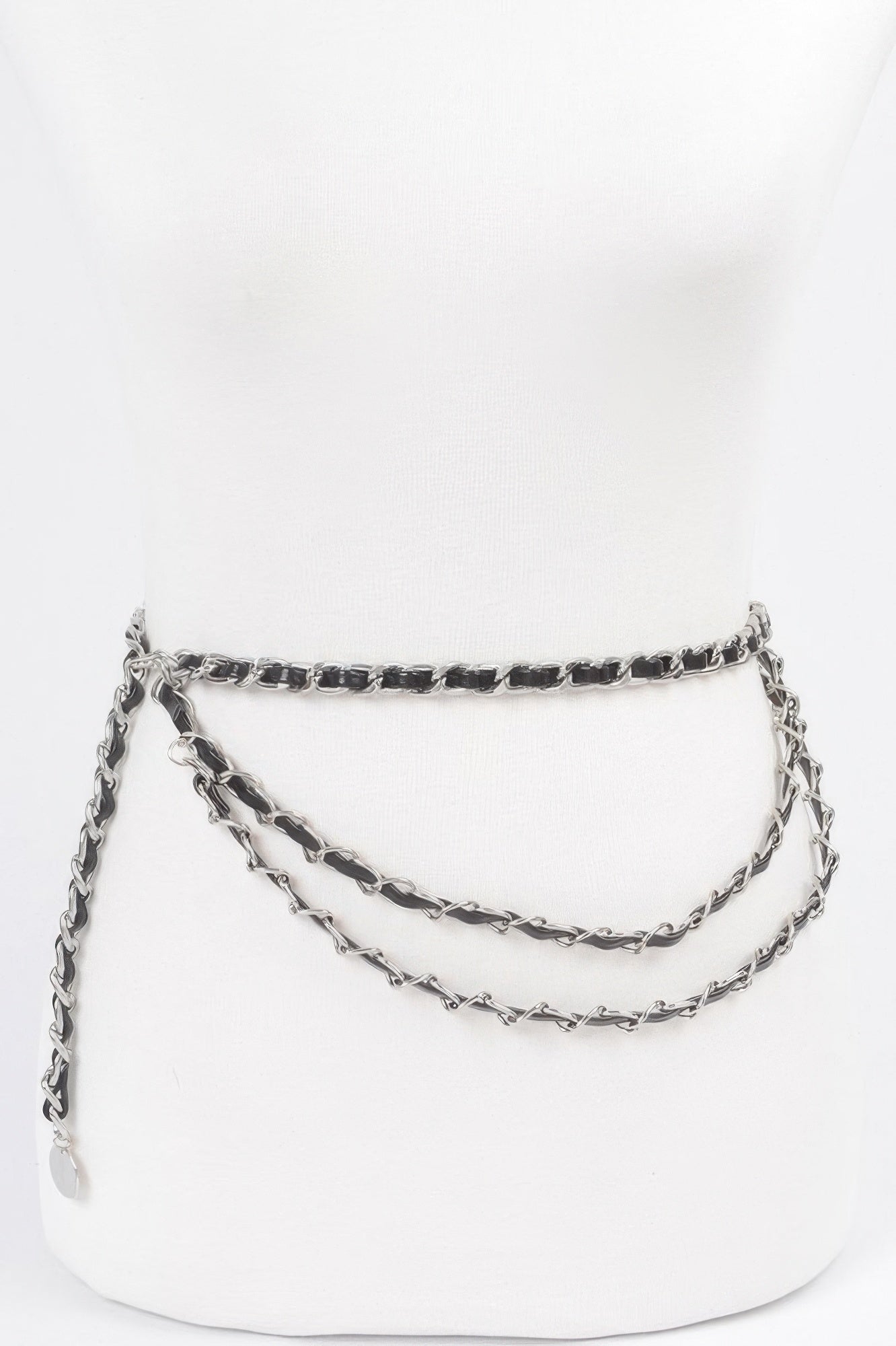 Metal Pu Plus Size Chain Belt - Tigbul's Variety Fashion Shop