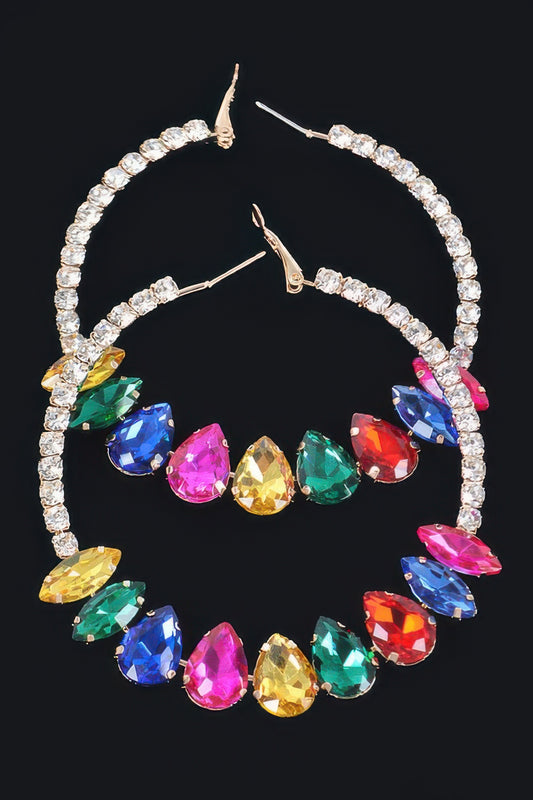 Rectangle Daggle Earring - Tigbul's Variety Fashion Shop