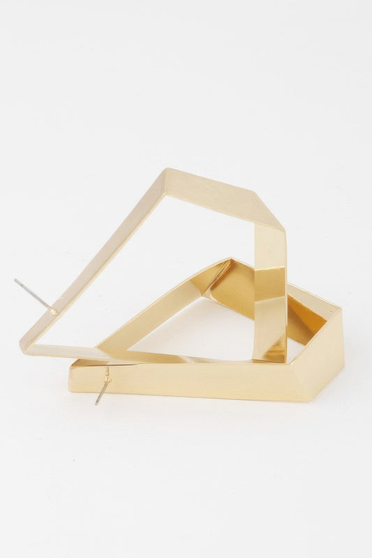 Abstract Straight Shape Earrings - Tigbul's Variety Fashion Shop