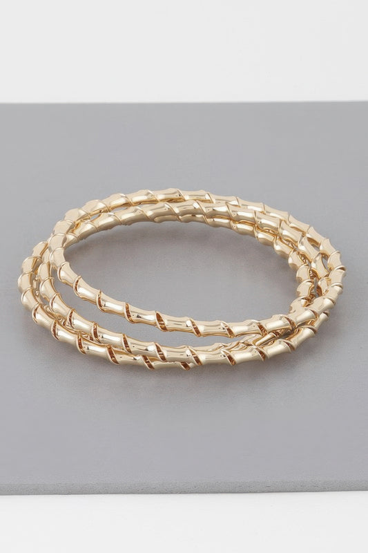 Bamboo Twist Bracelet - Tigbul's Variety Fashion Shop