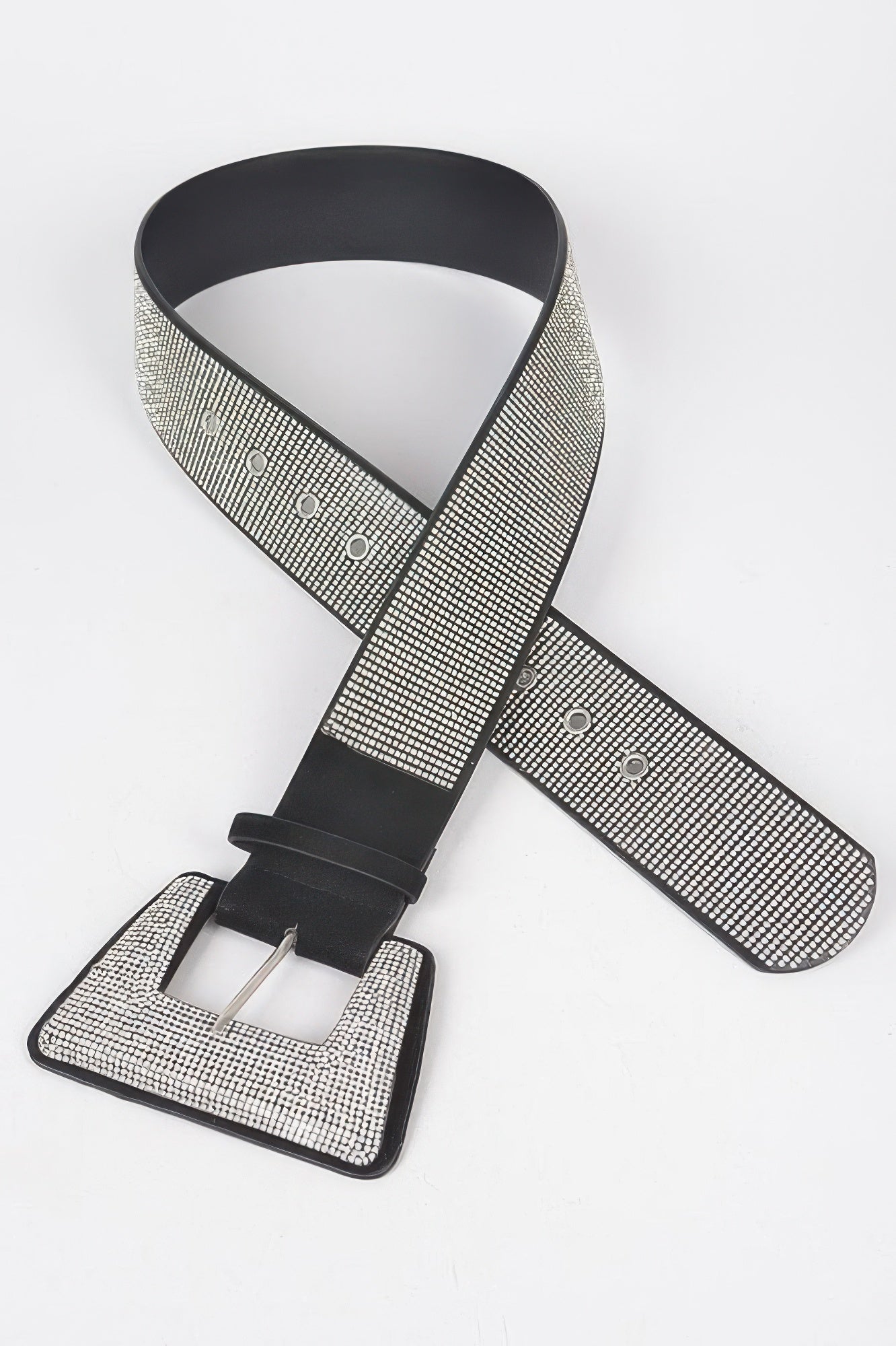 Rhinestone Hot Fix Belt - Tigbul's Variety Fashion Shop