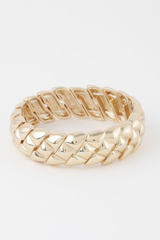 Geometric Cuff Bracelet - Tigbul's Variety Fashion Shop