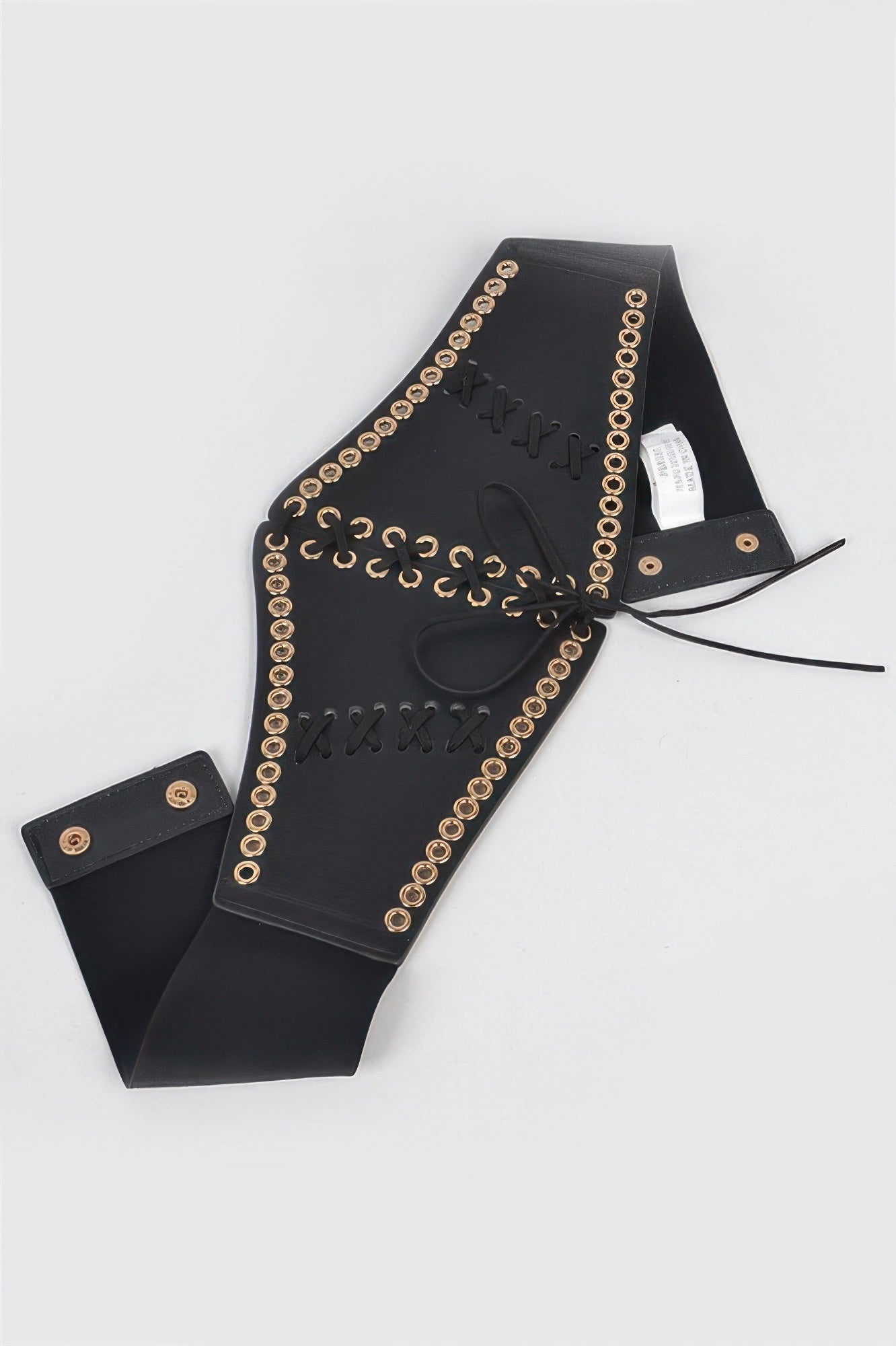 Corset Stretch Belt W Eyelet - Tigbul's Variety Fashion Shop