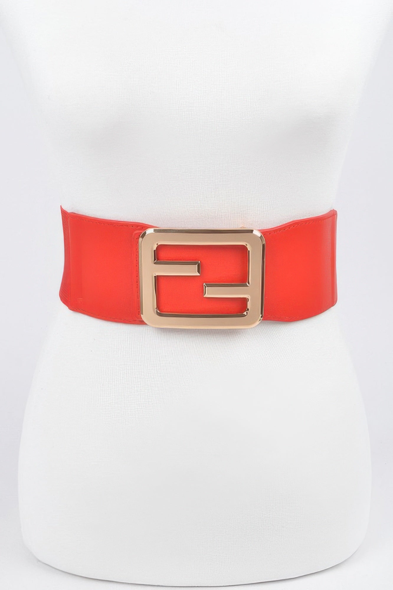 Metal Buckle Plus Size Elastic Belt - Tigbul's Variety Fashion Shop