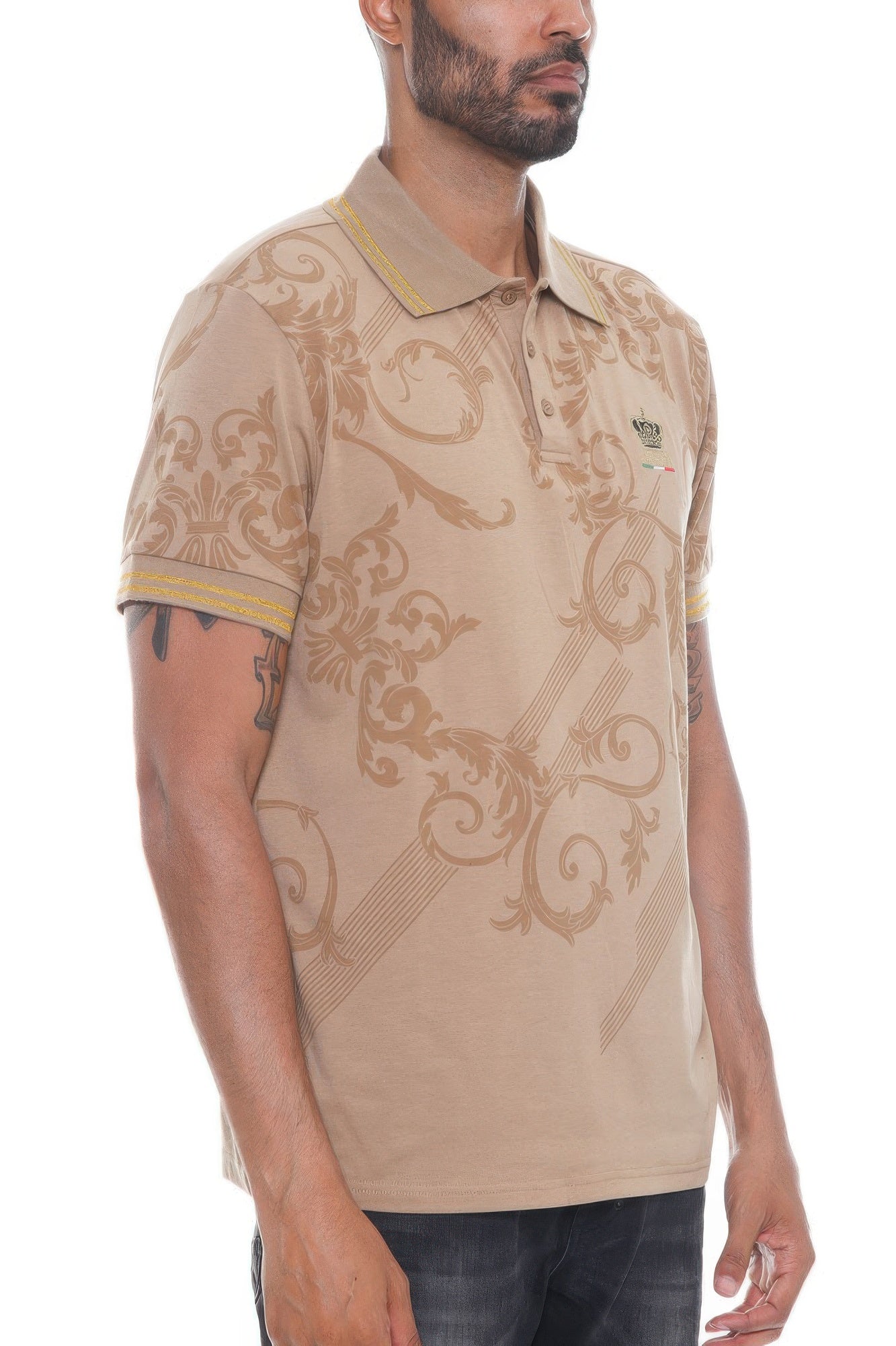Version Couture Polo Button Down Shirt - Tigbul's Variety Fashion Shop