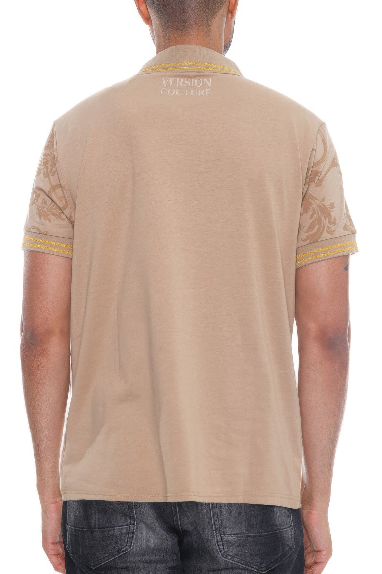 Version Couture Polo Button Down Shirt - Tigbul's Variety Fashion Shop