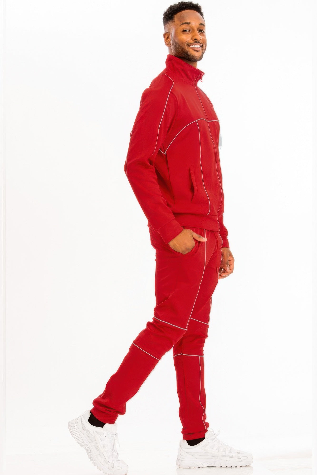 Reflective Piping Track Set - Tigbul's Variety Fashion Shop