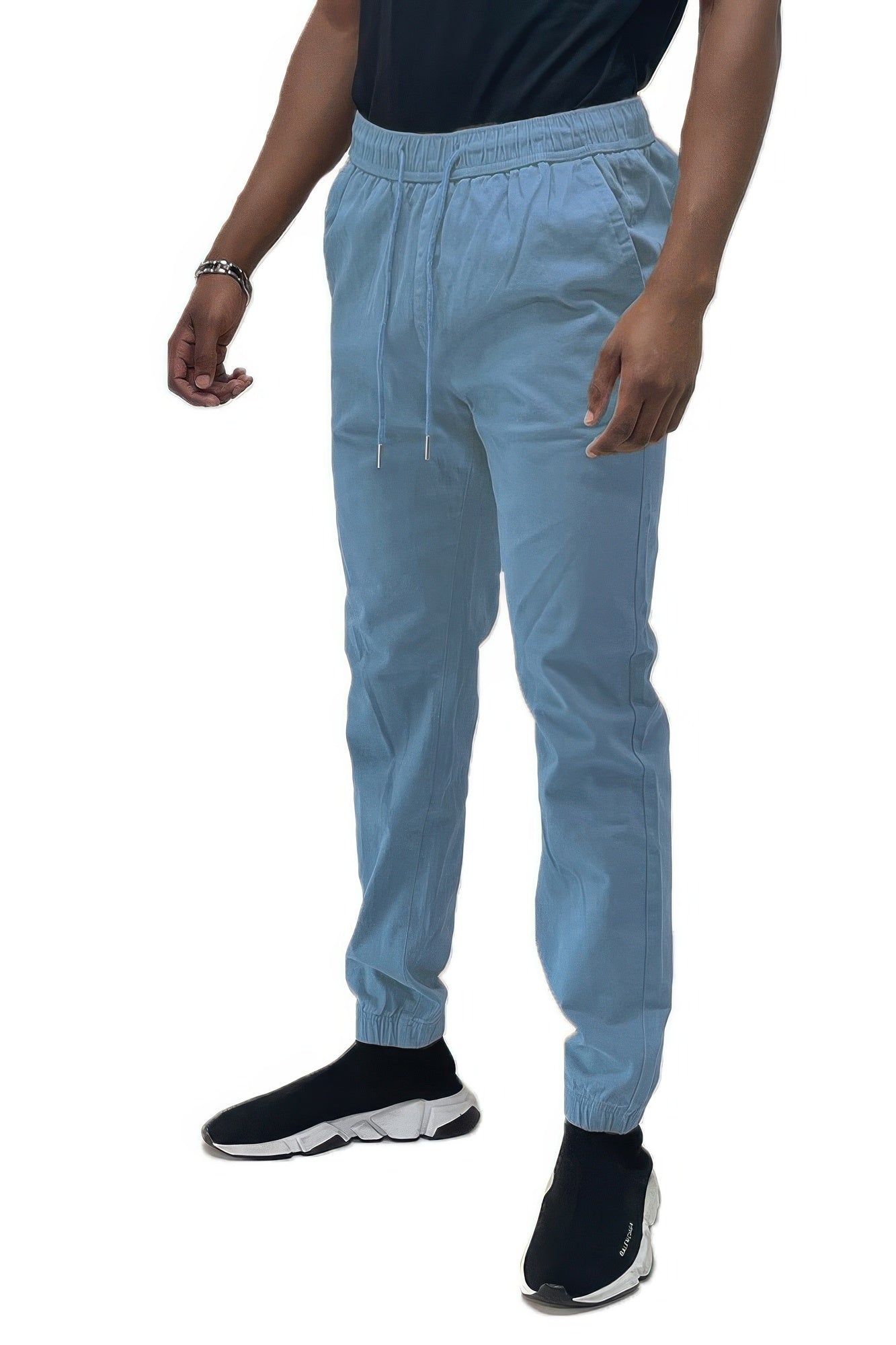 Basic Stretch Jogger Pants - Tigbul's Variety Fashion Shop