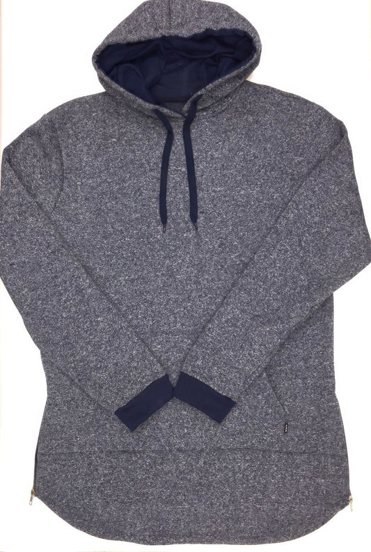 Men's Extra-long Marble Hoodie - Tigbul's Variety Fashion Shop