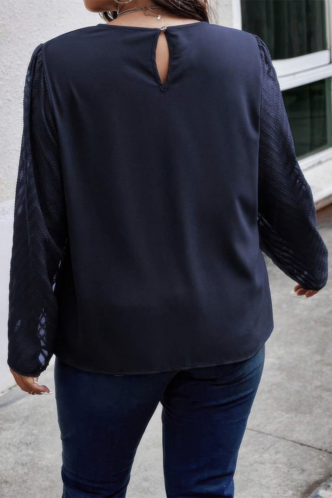 Floral Deep V Neck Batwing Sleeve Fit Dress - Tigbul's Variety Fashion Shop