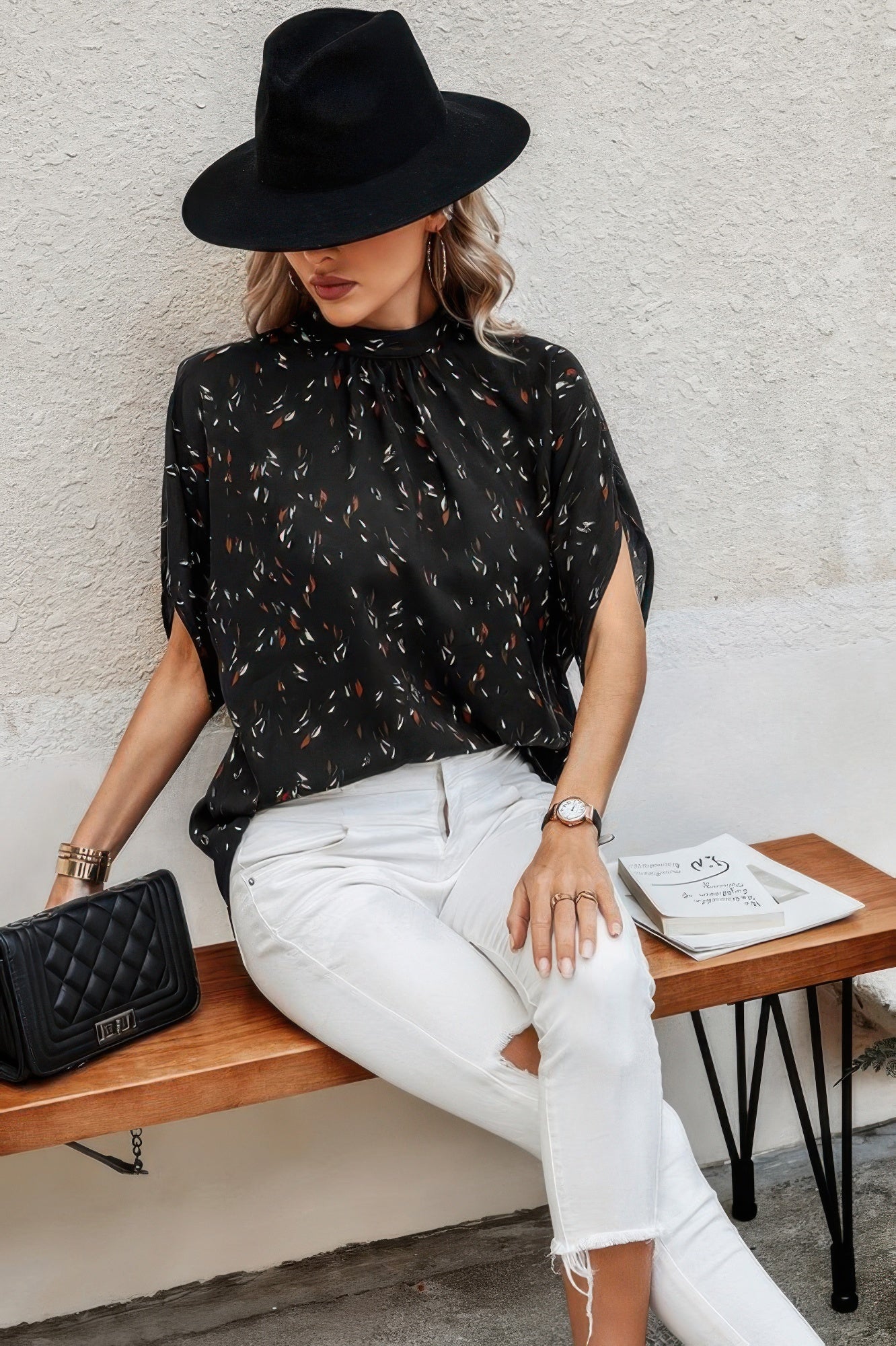 Leopard Open Back Knot Drop Top - Tigbul's Variety Fashion Shop
