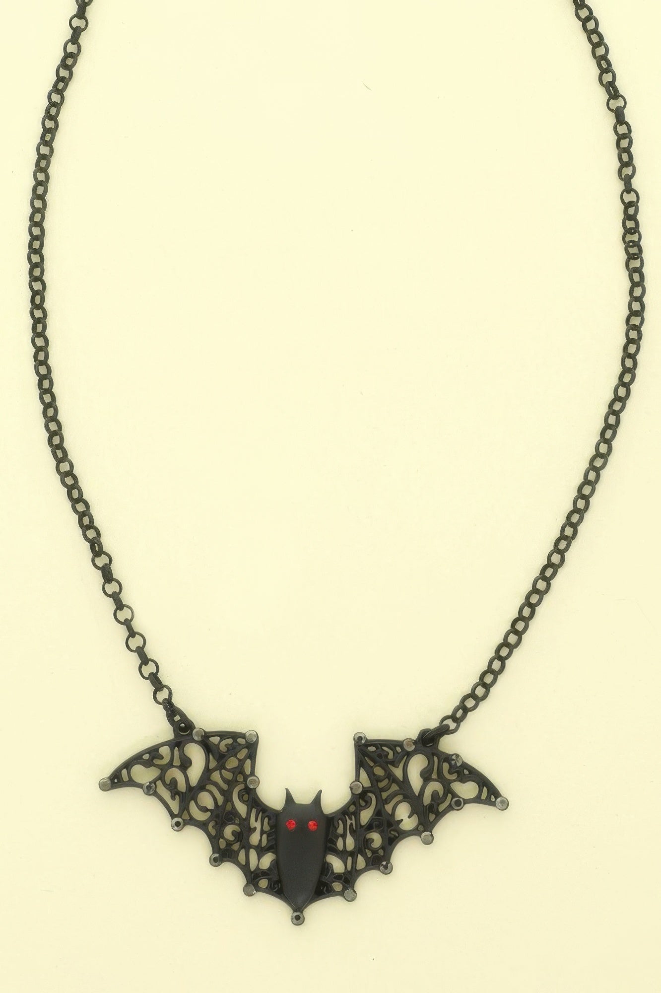 Halloween Bat Pendant Chain Necklace - Tigbul's Variety Fashion Shop
