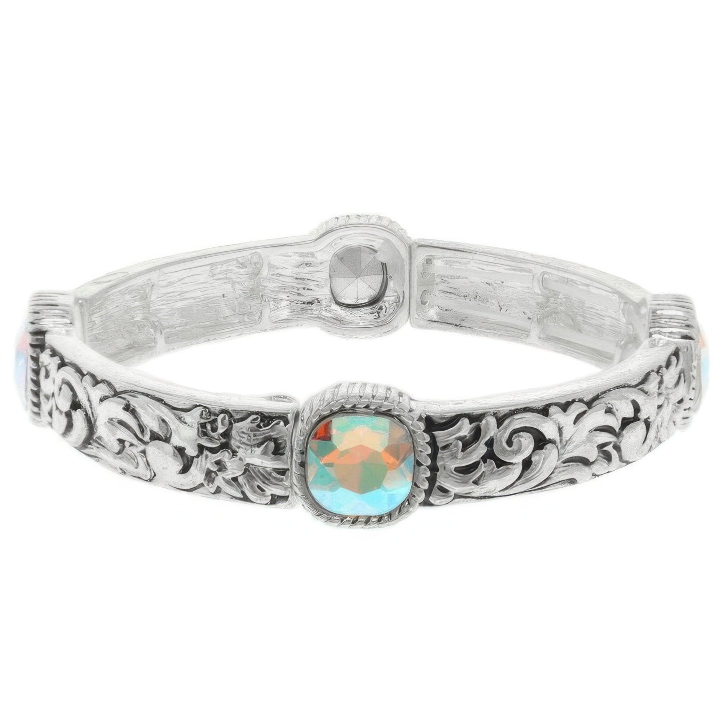 Western Crystal Stretch Bracelet - Tigbul's Variety Fashion Shop