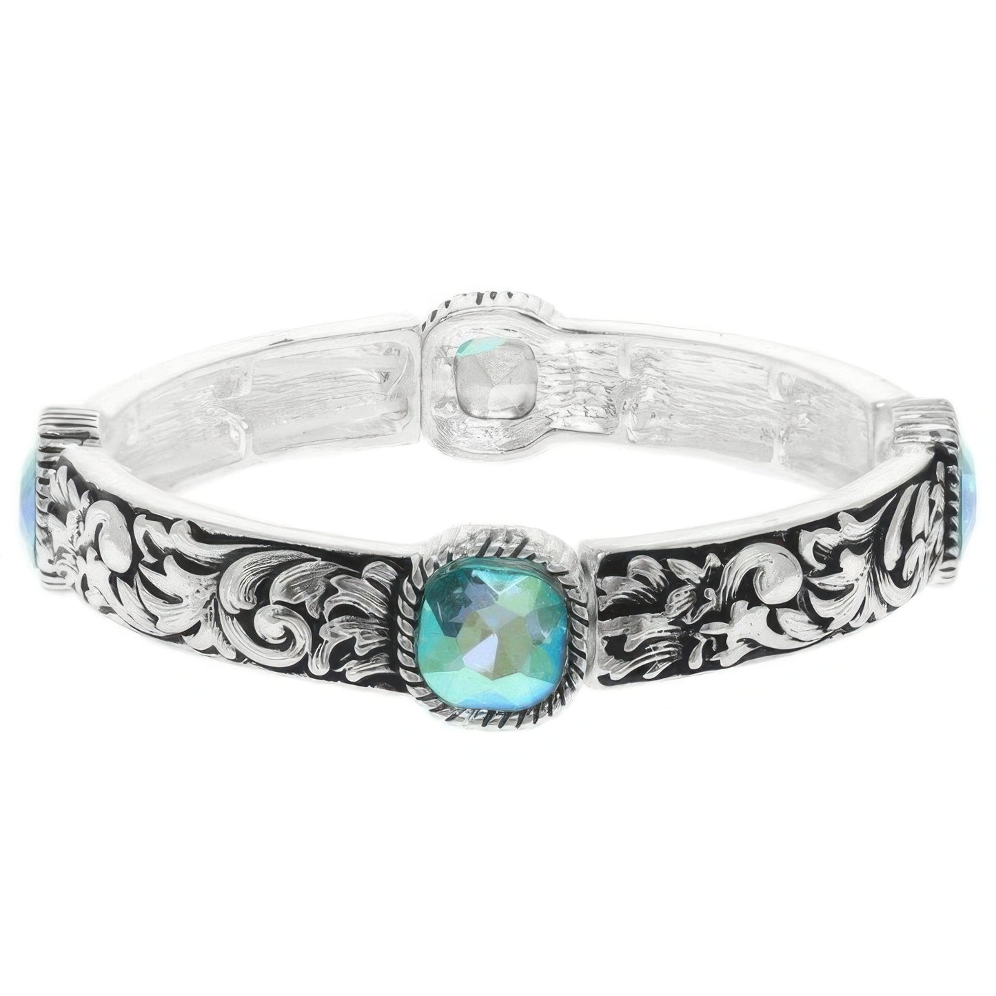 Western Crystal Stretch Bracelet - Tigbul's Variety Fashion Shop