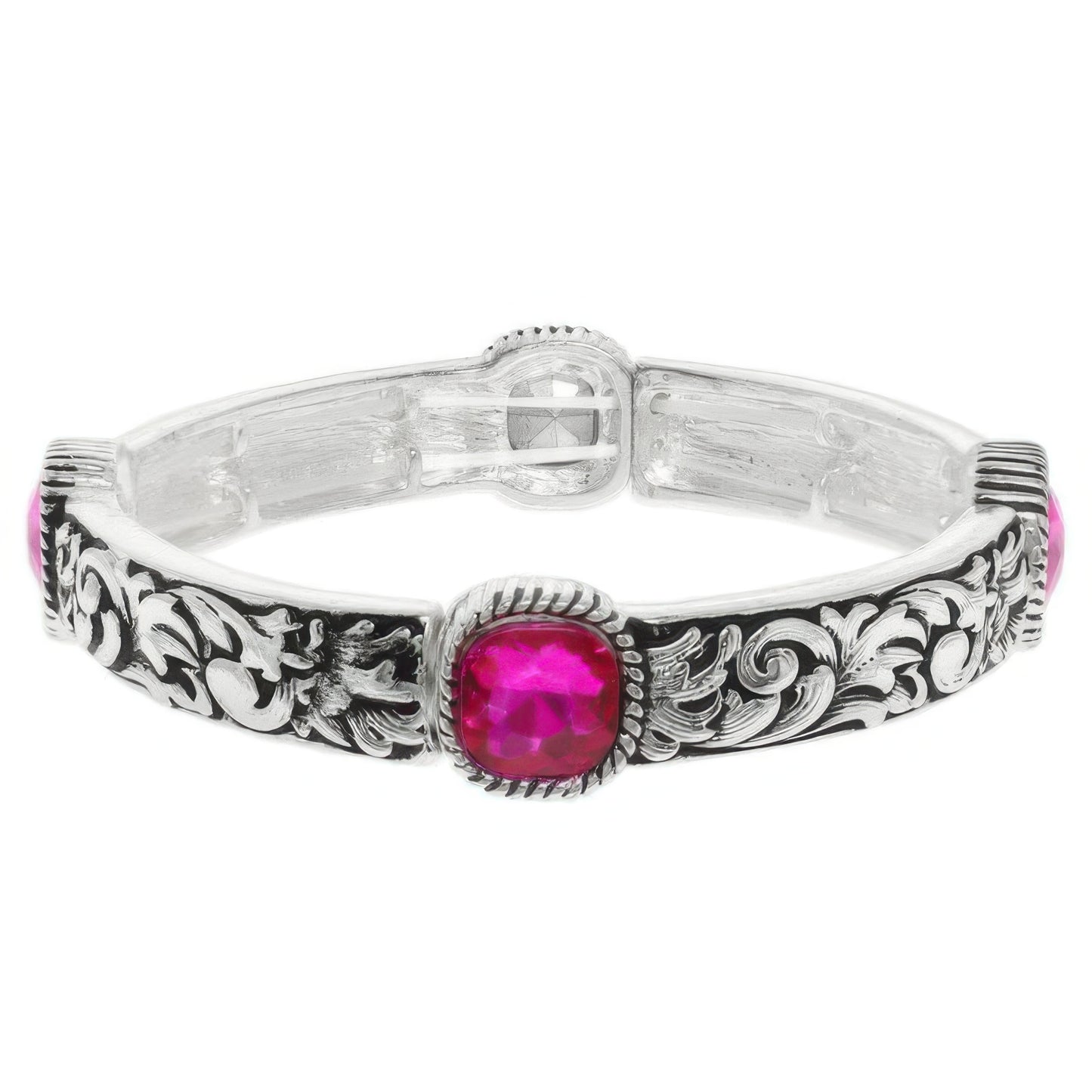 Western Crystal Stretch Bracelet - Tigbul's Variety Fashion Shop