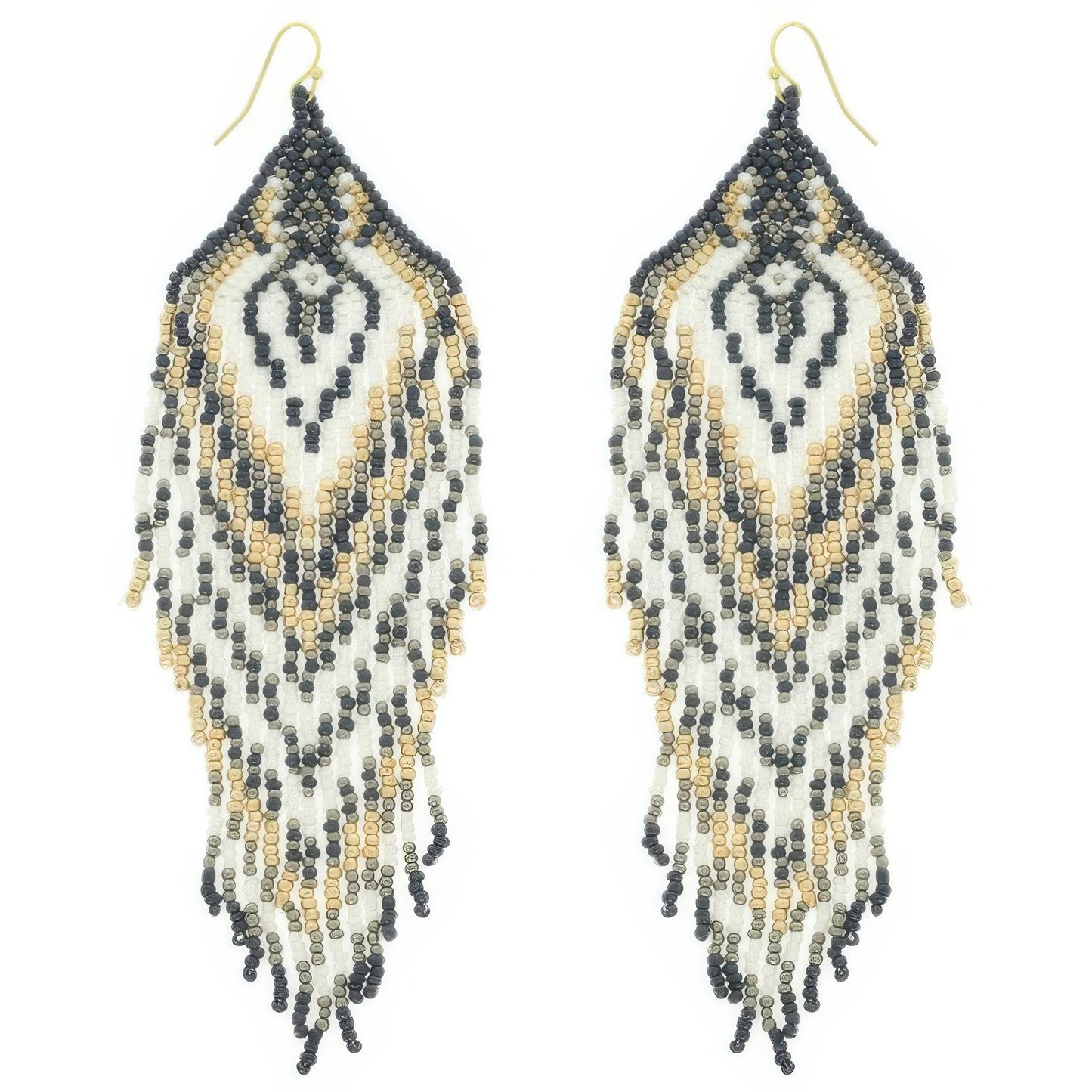 Western Fringe Seed Bead Earrings - Tigbul's Variety Fashion Shop