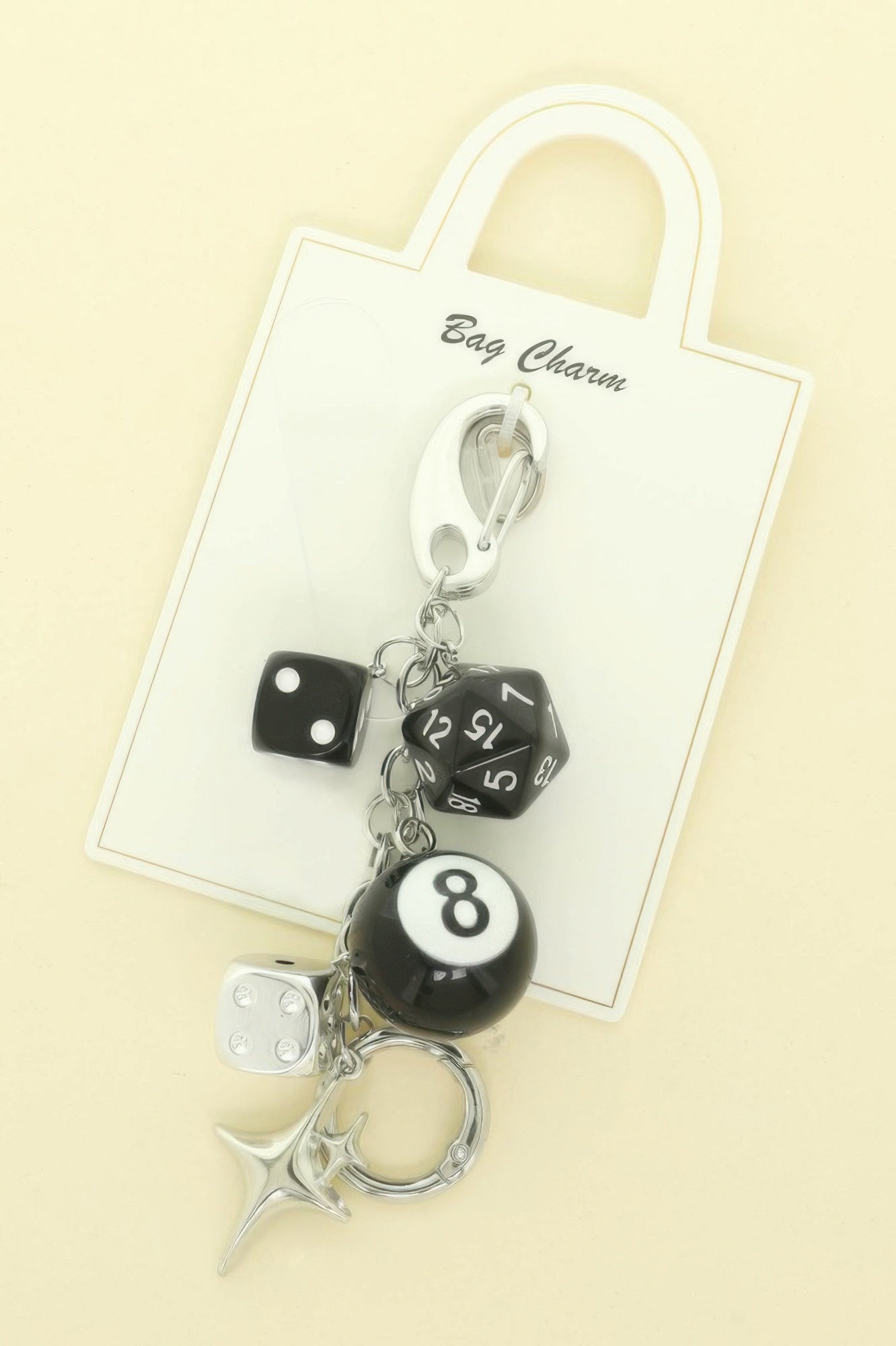Las Vegas Theme Bag Charm Keychain - Tigbul's Variety Fashion Shop