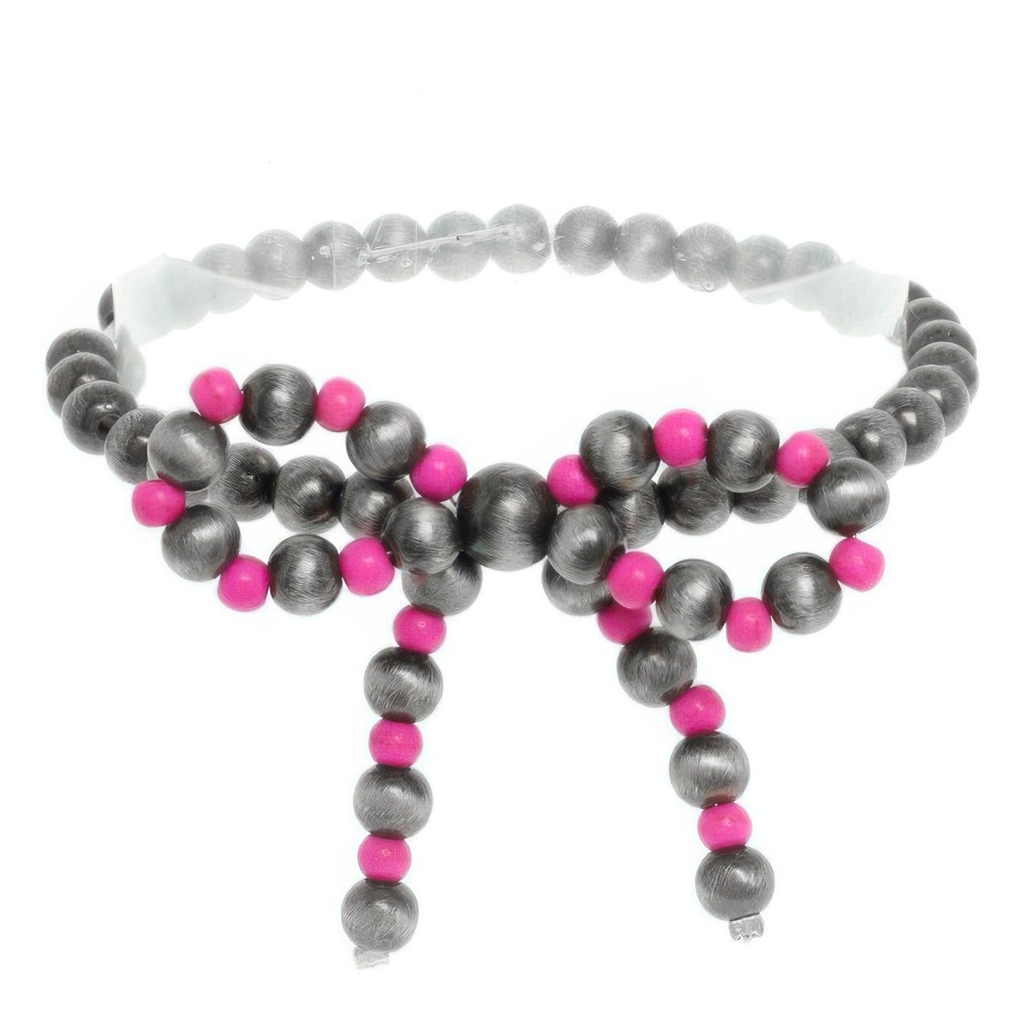 Western Bow Beaded Stretch Bracelet - Tigbul's Variety Fashion Shop